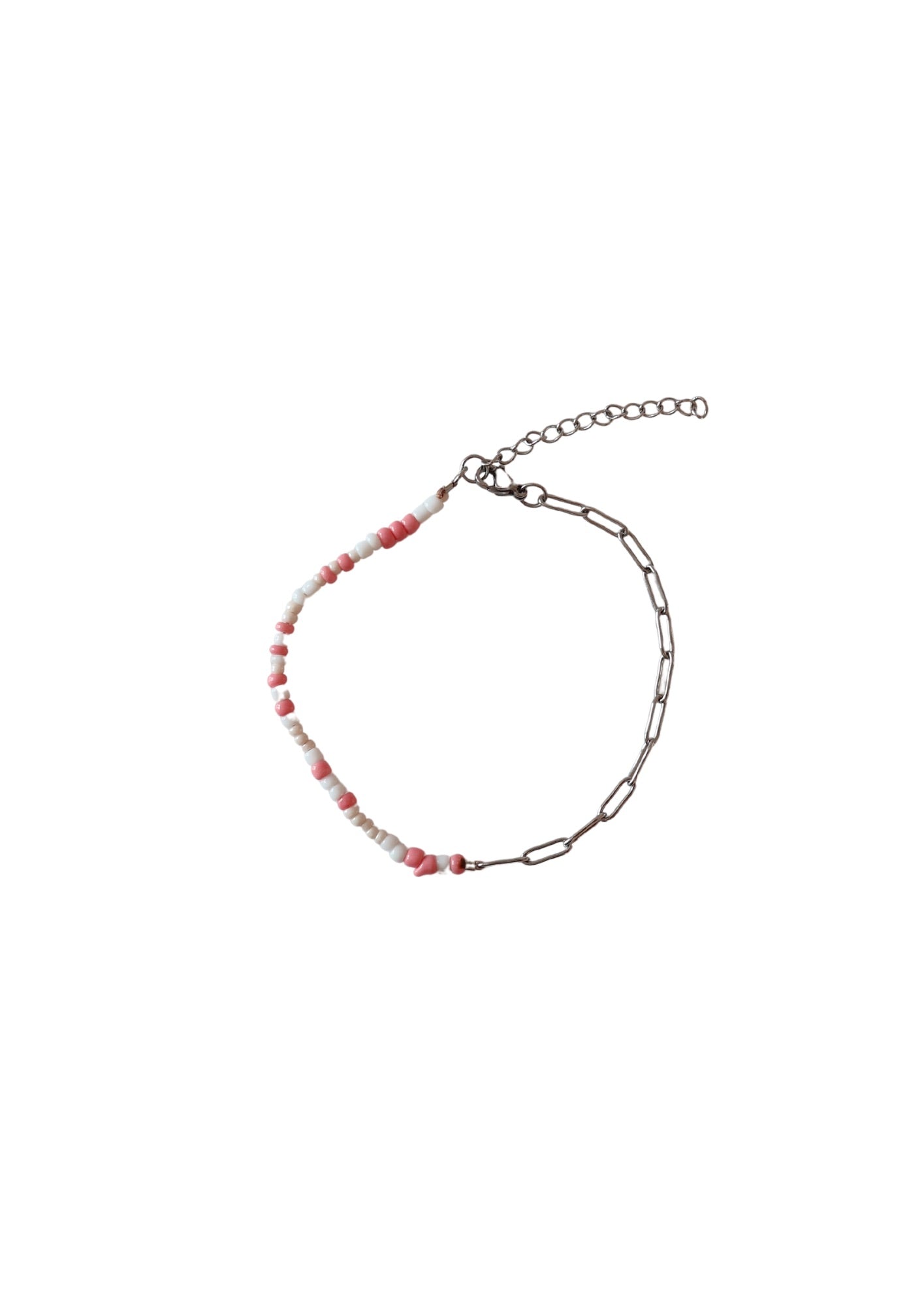 Colorful Minimalist Anklet, Seed Bead Anklet