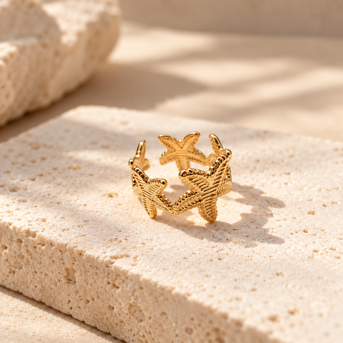 Maré Starfish Ring