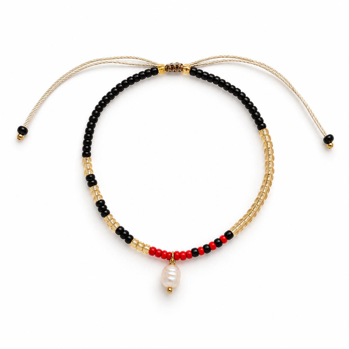Gili Pearl Beaded Anklet