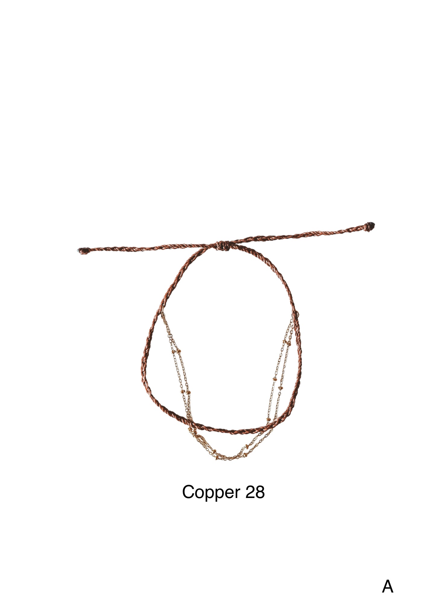 Canggu Anklet, Surfer Gold Anklet