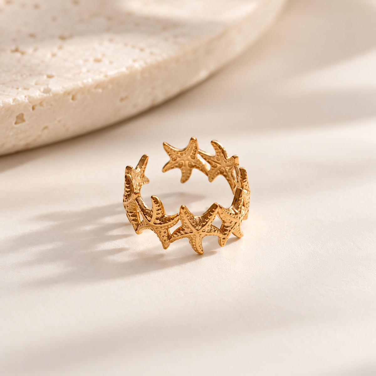 Marina Starfish Ring