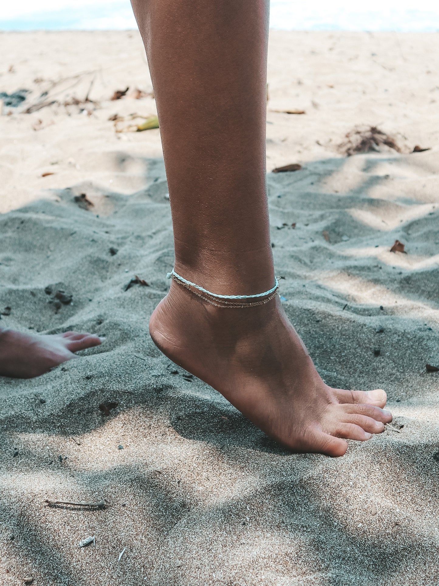 Canggu Anklet, Surfer Gold Anklet