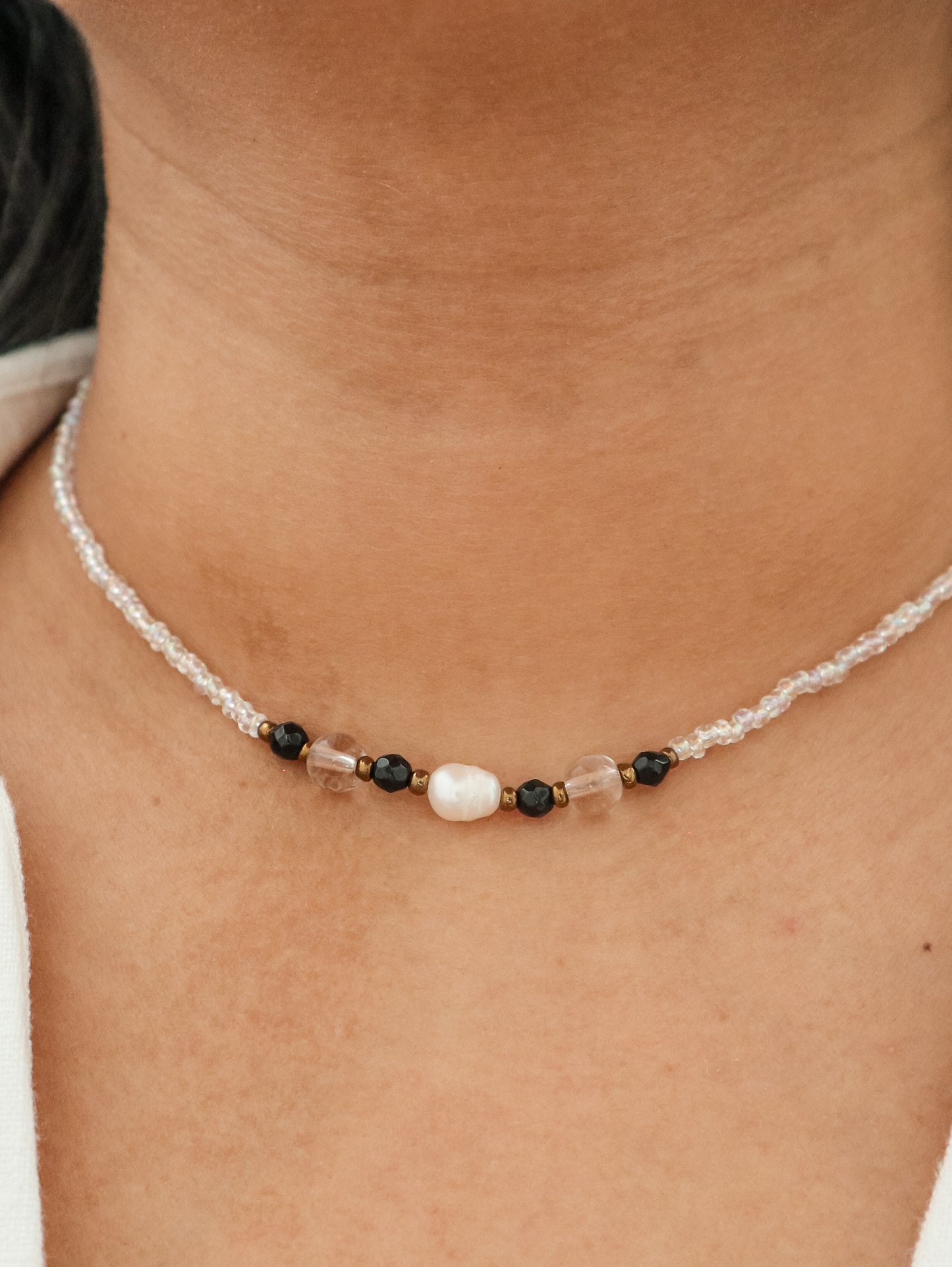 Trawangan Pearl Beaded Necklace
