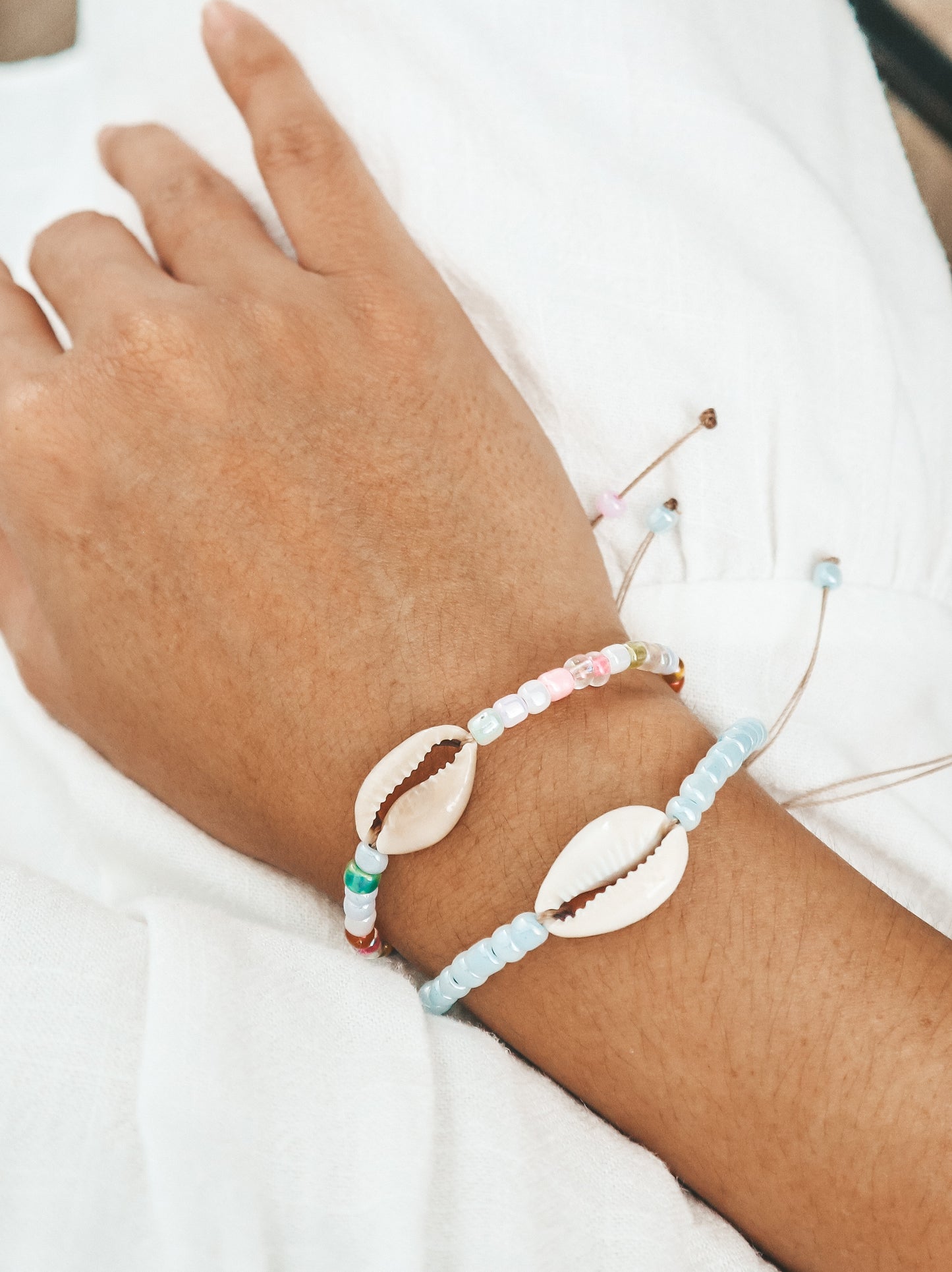 Klayar Shell Beaded Bracelet