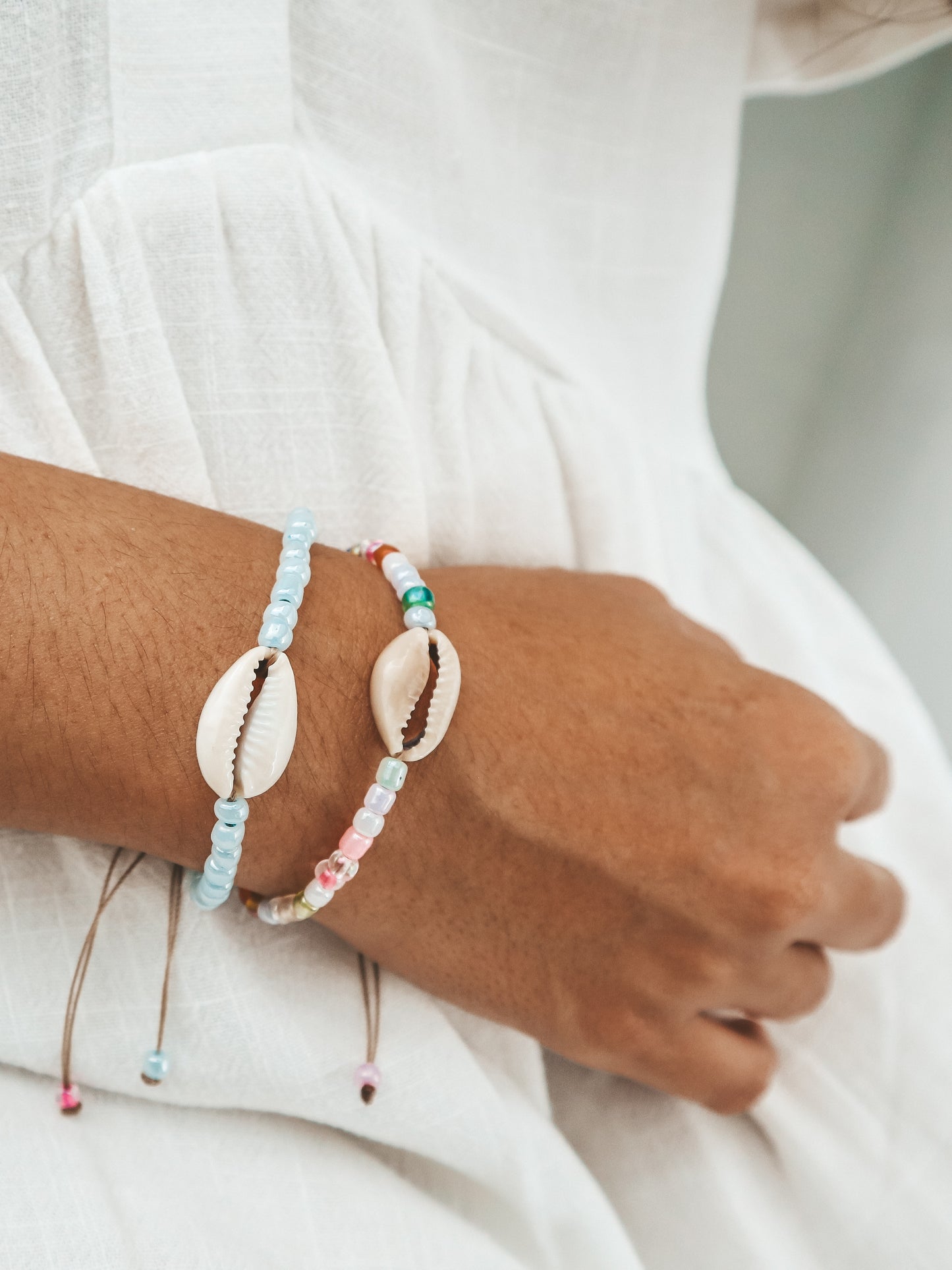 Klayar Shell Beaded Bracelet