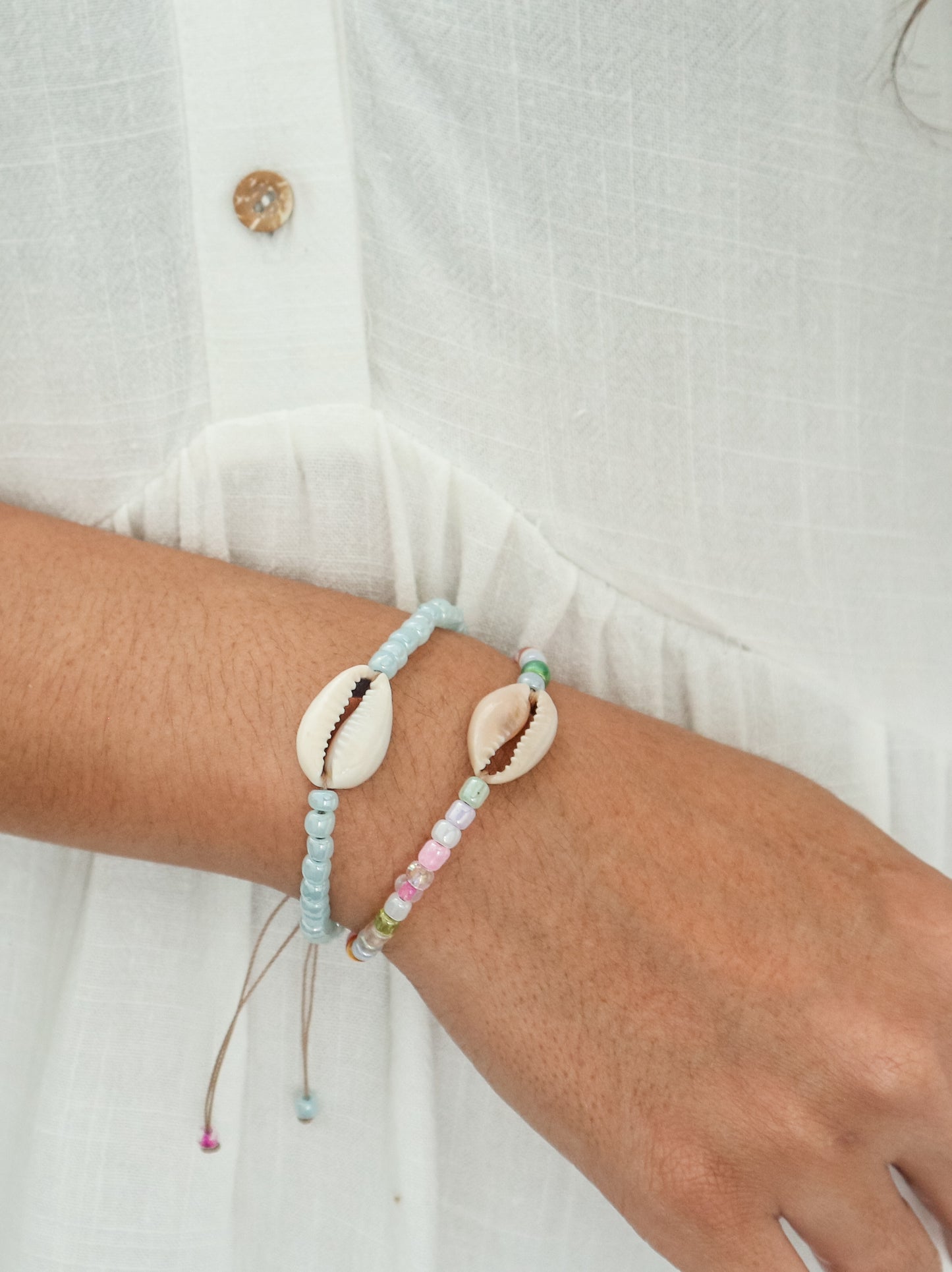 Klayar Shell Beaded Bracelet