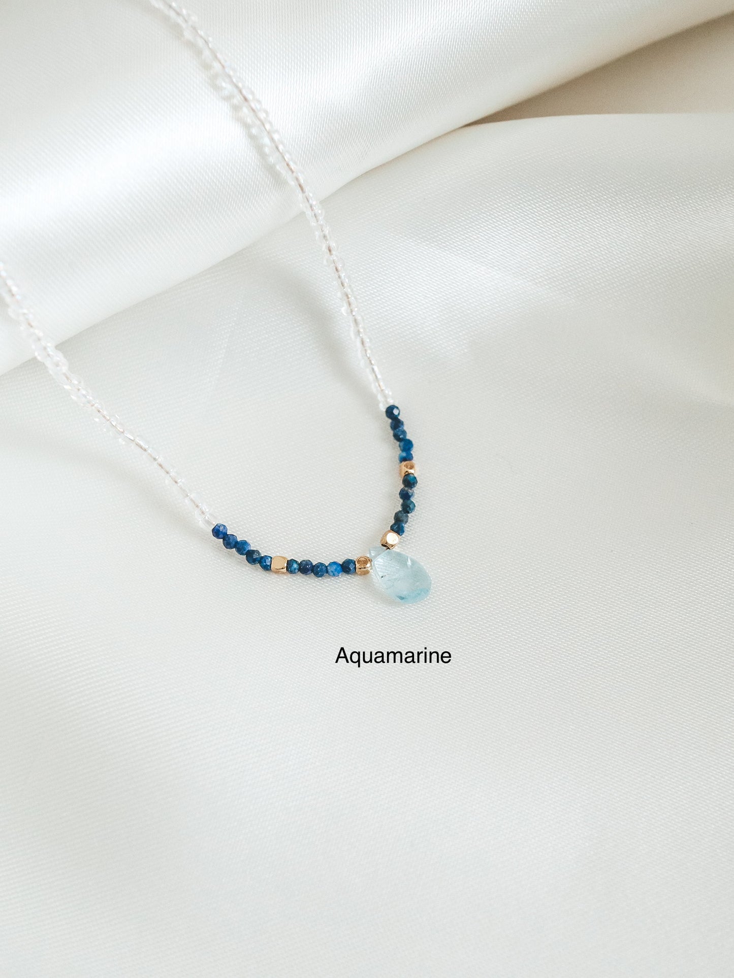 Briolette Gemstone Choker Necklace