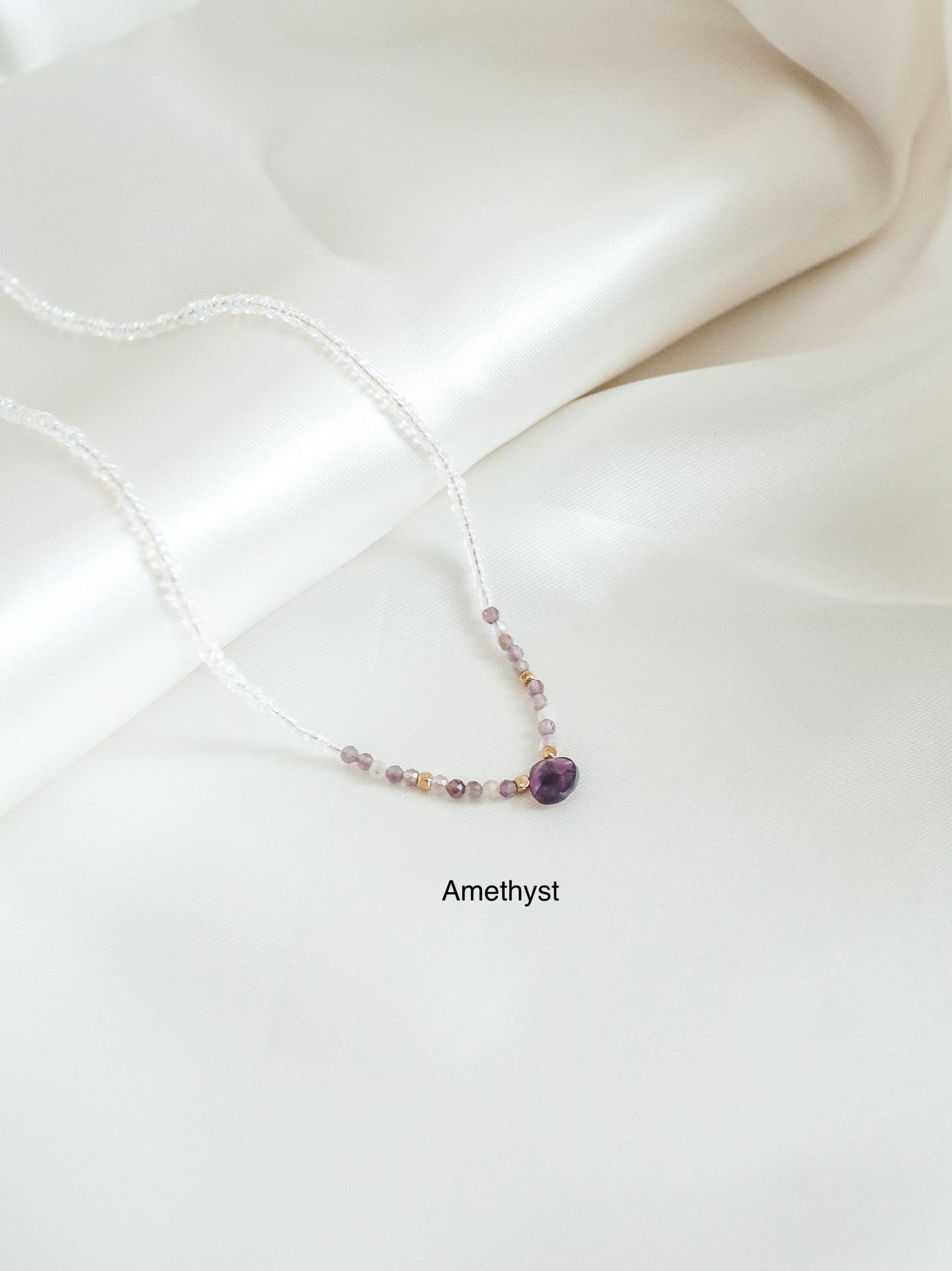 Briolette Gemstone Choker Necklace