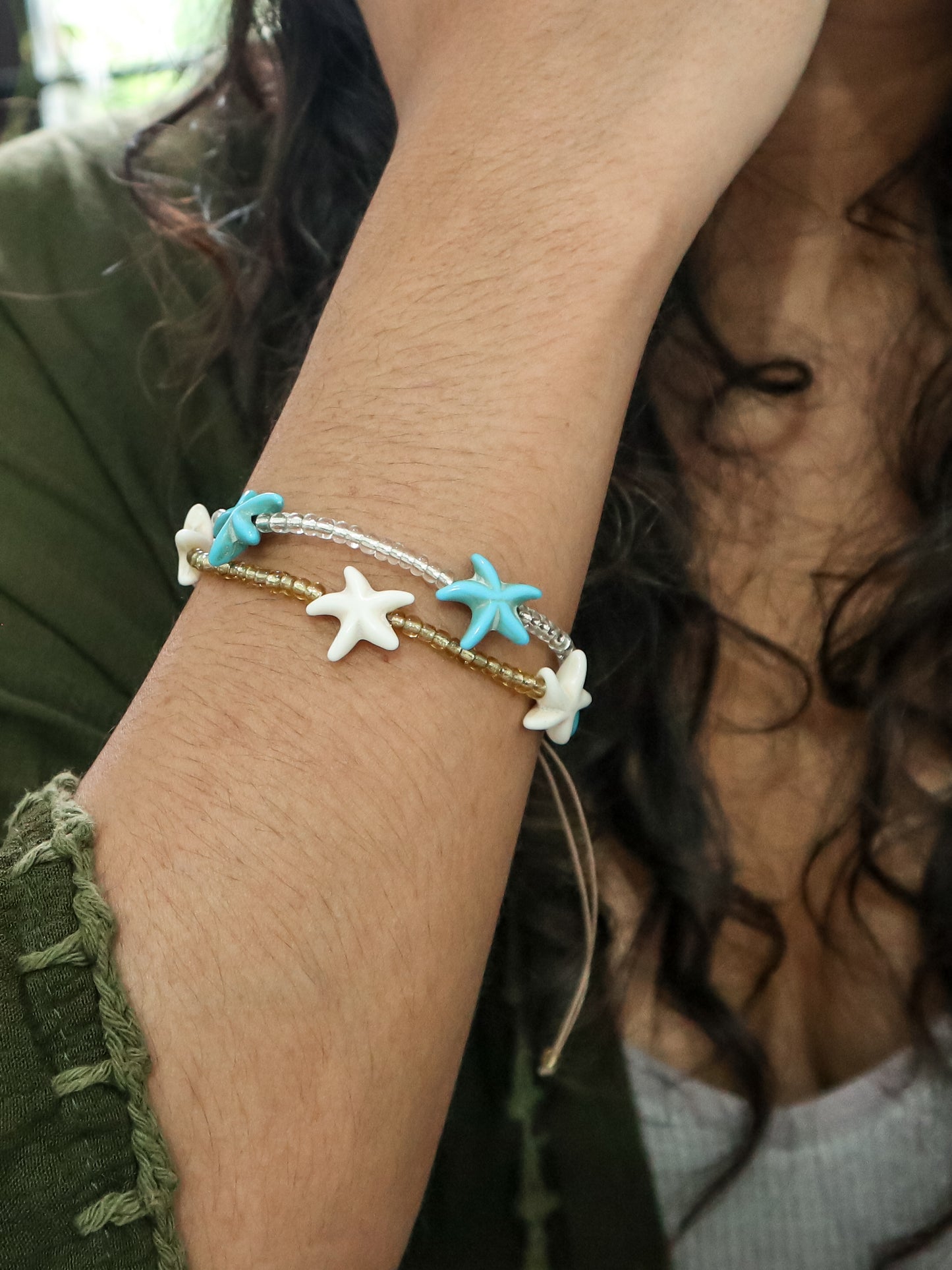 Nangas Star Fish Beaded Bracelet
