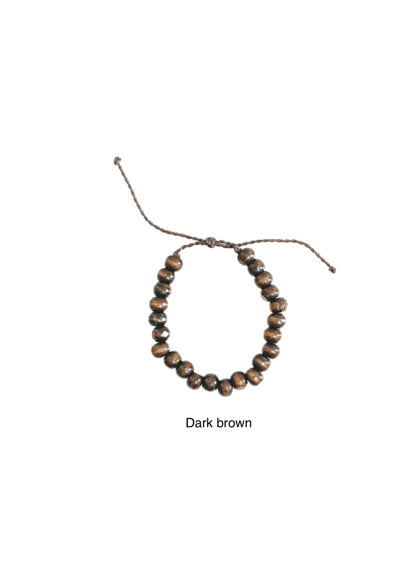 Kintamani Coconut Wood Bead Anklet