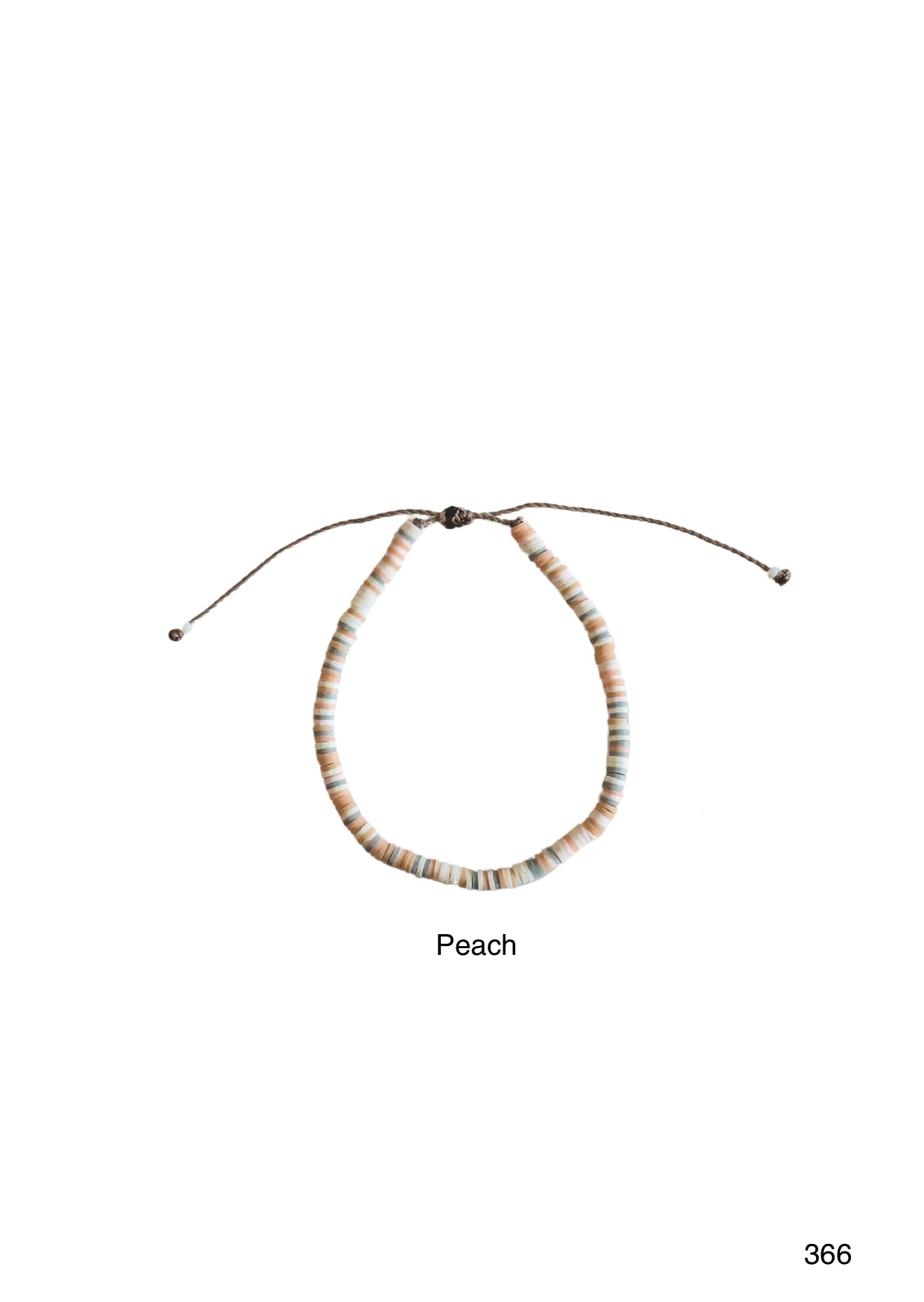 Melasti Clay Anklet, Minimalist Jewelry