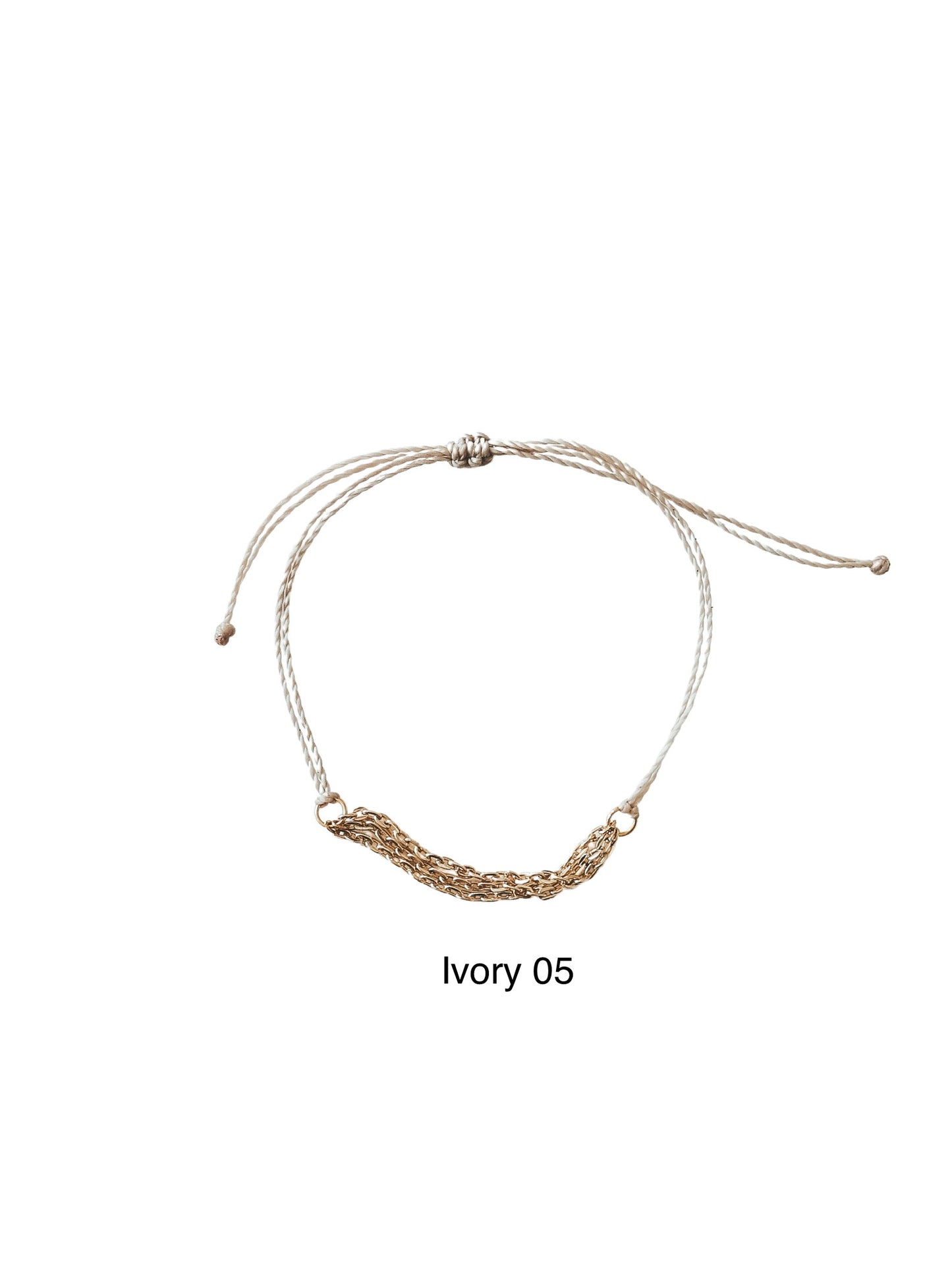 Ubud Minimalist Gold Chain Anklet