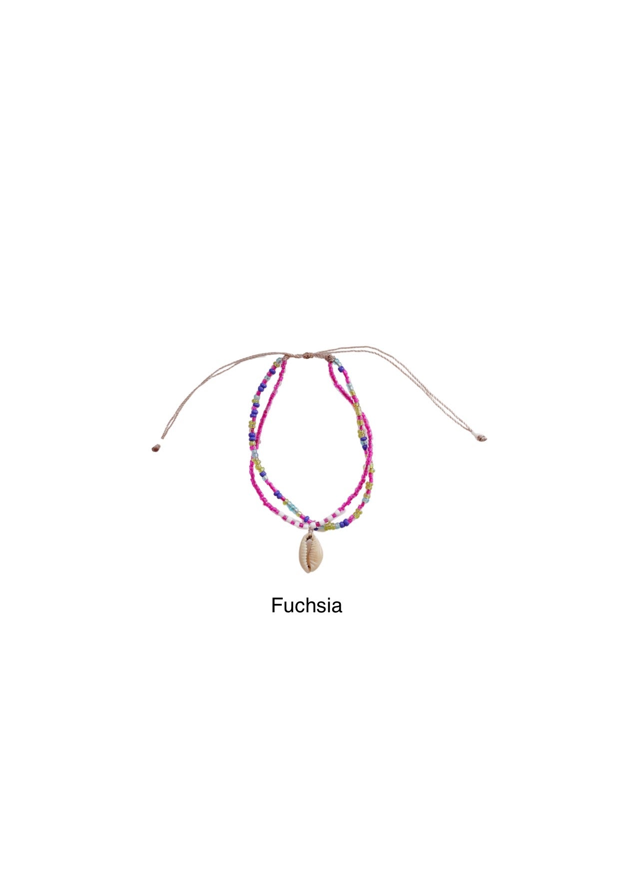 Papuma Shell Beaded Anklet