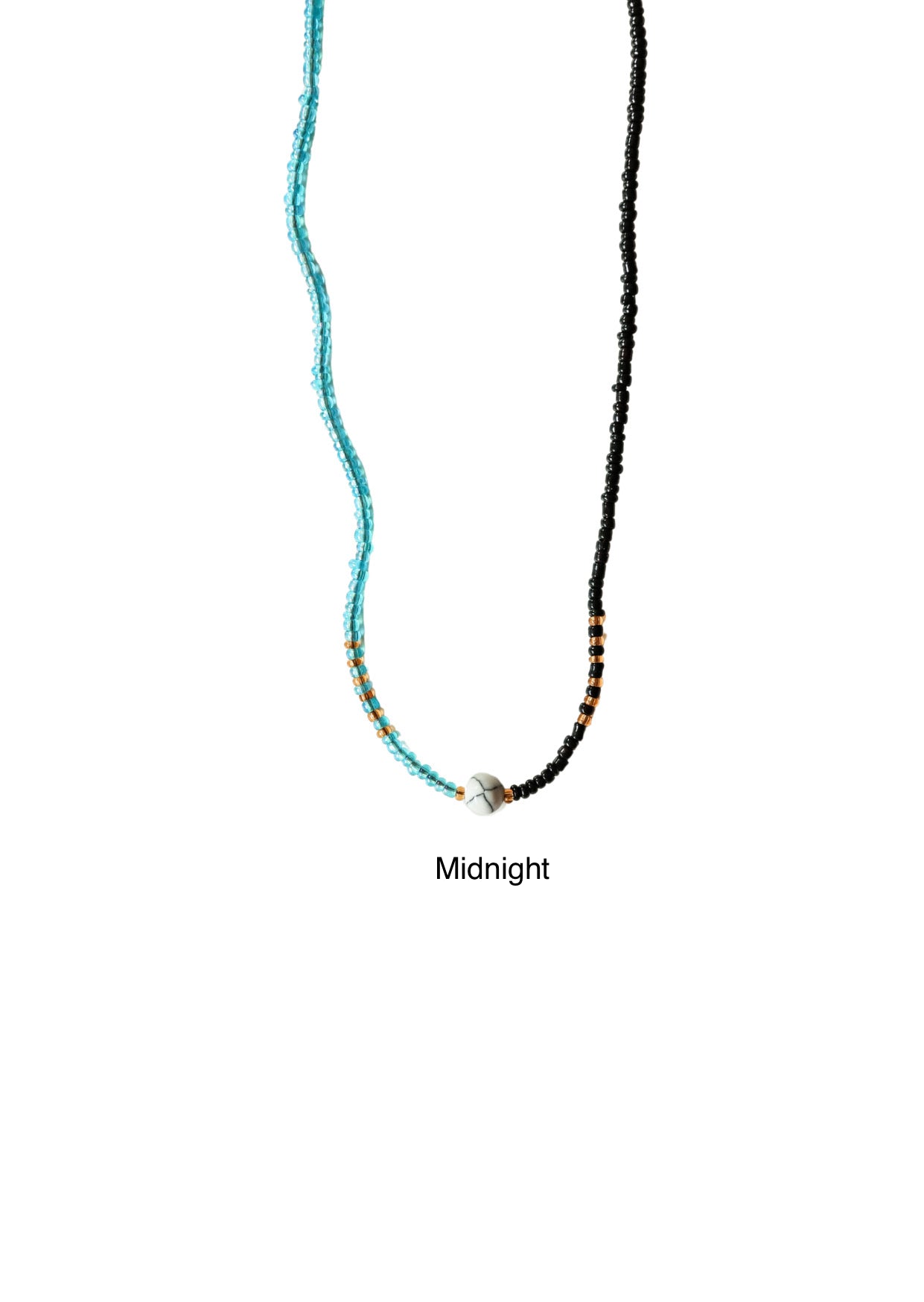 Ocean Mist Beaded Necklace