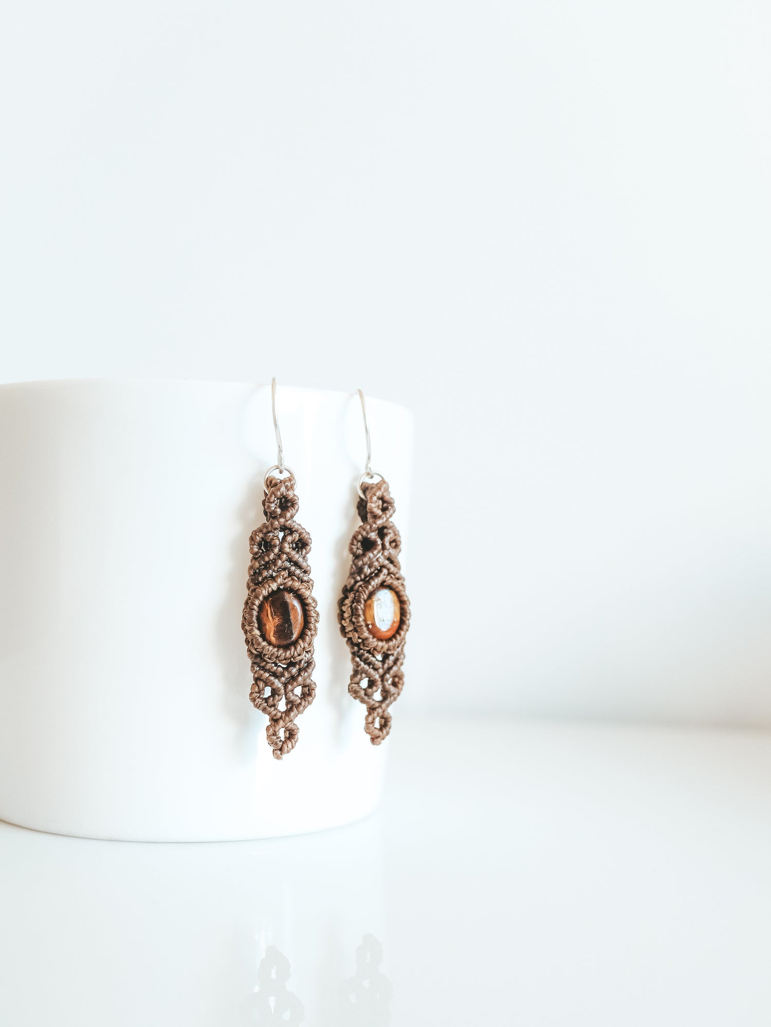 Macrame Earrings by Warna