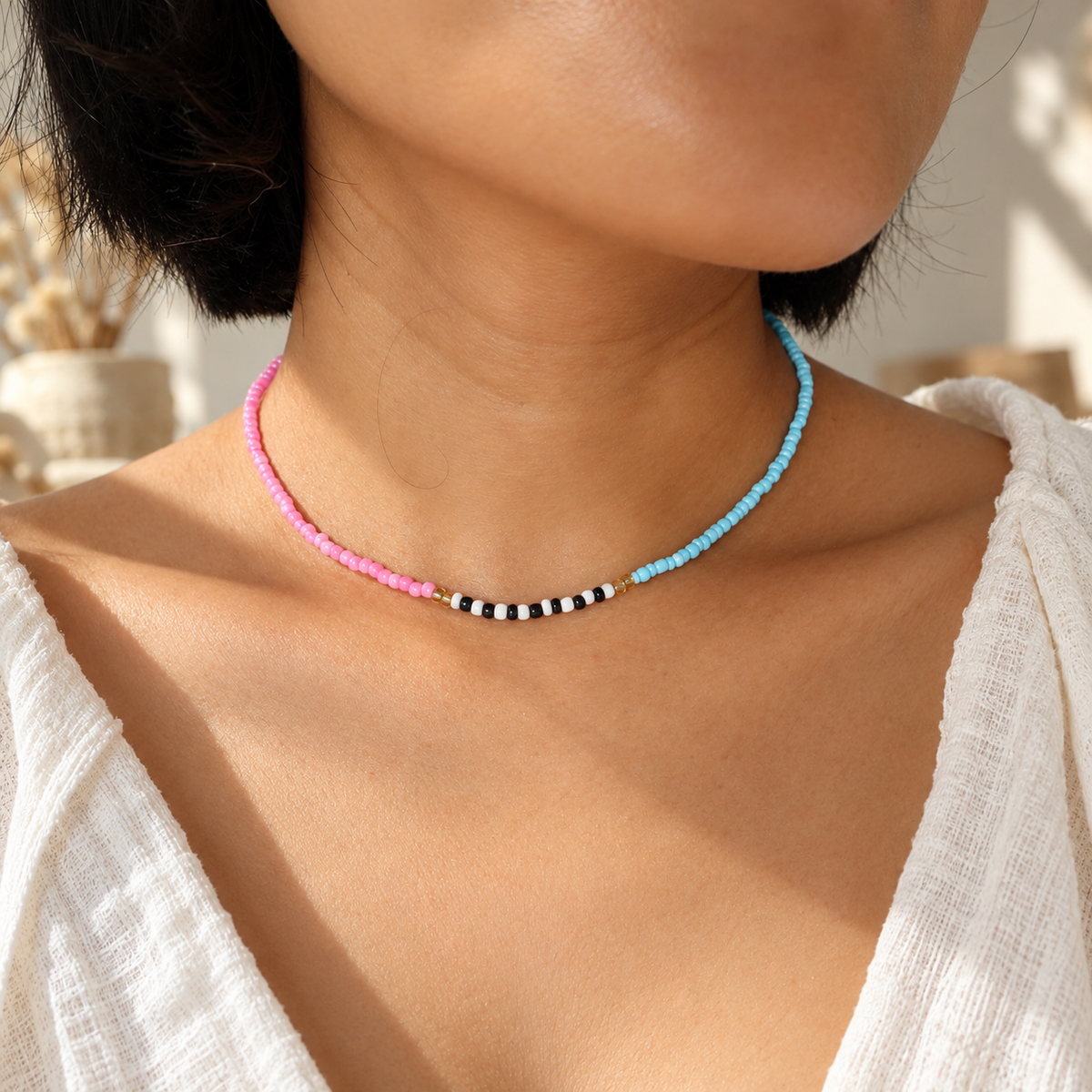 Lovina Beaded Necklace
