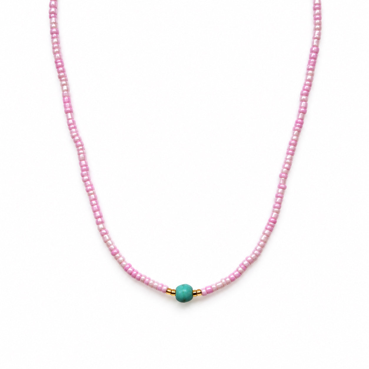 Sindhu Turquoise Bead Necklace