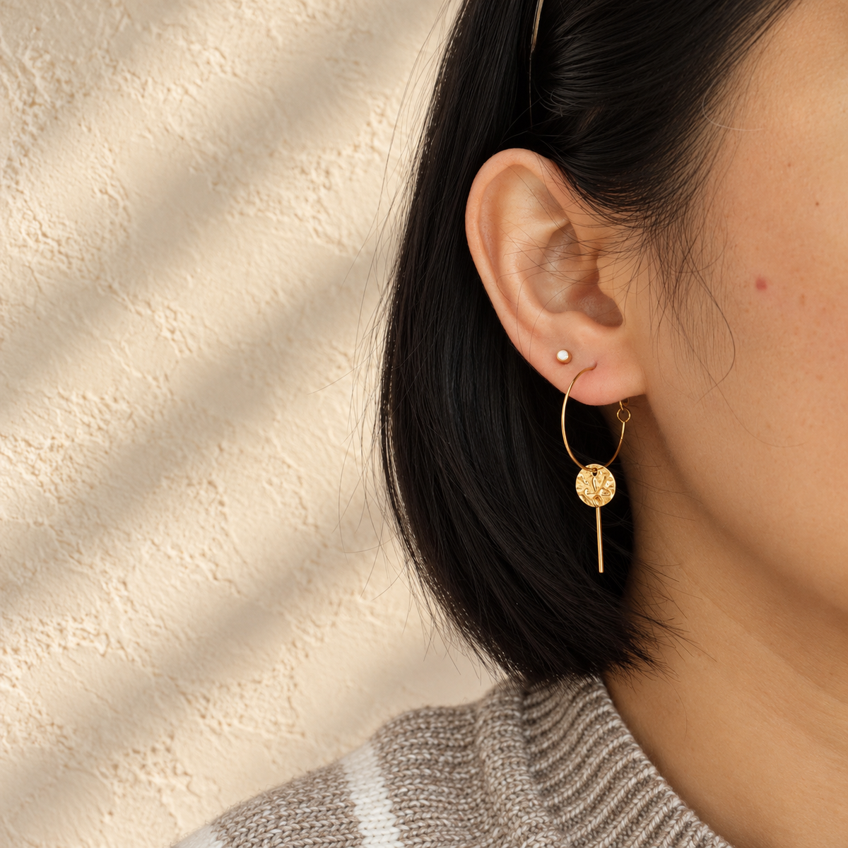 Aurelia Gold Dangle Earrings