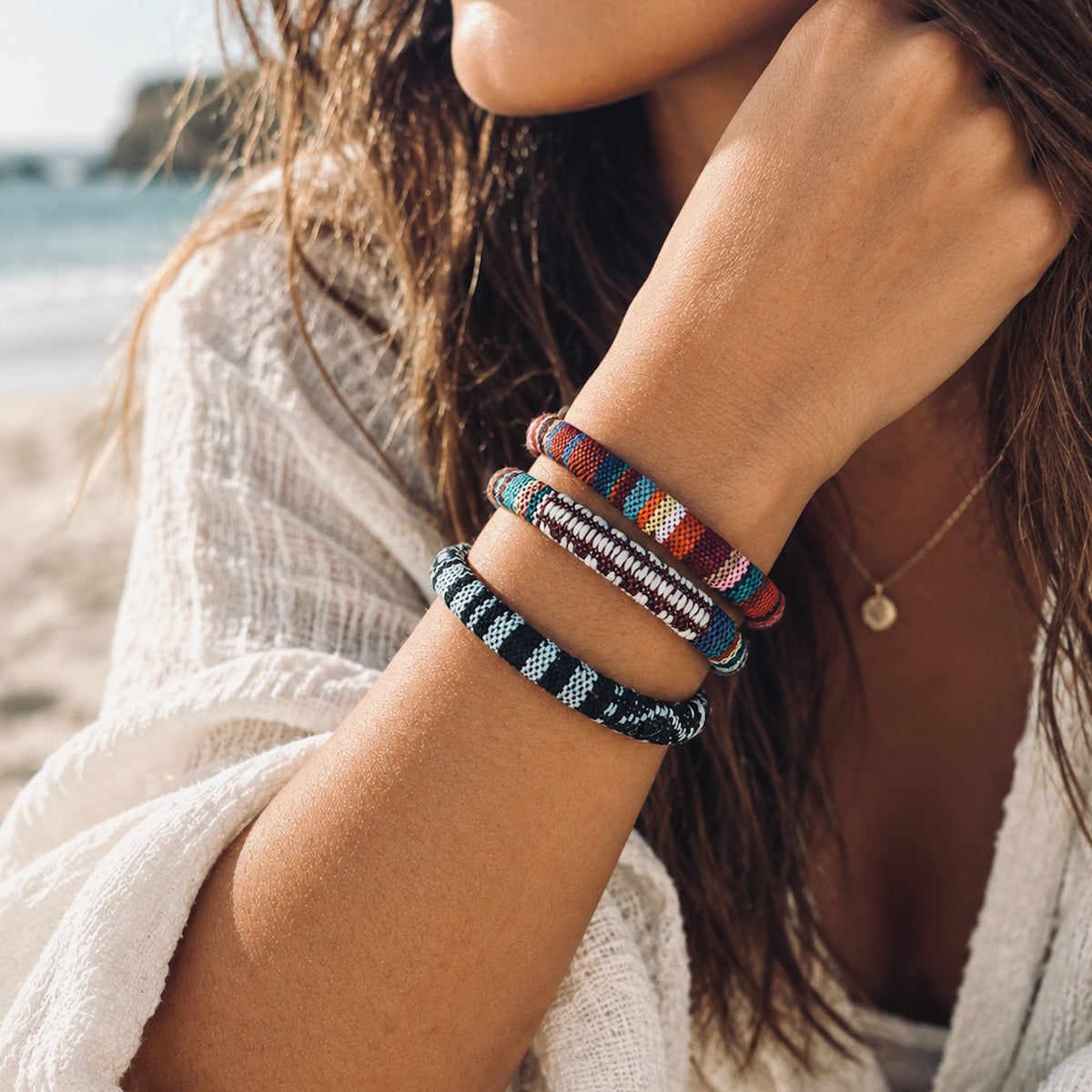 Batik Minimalist Bracelet