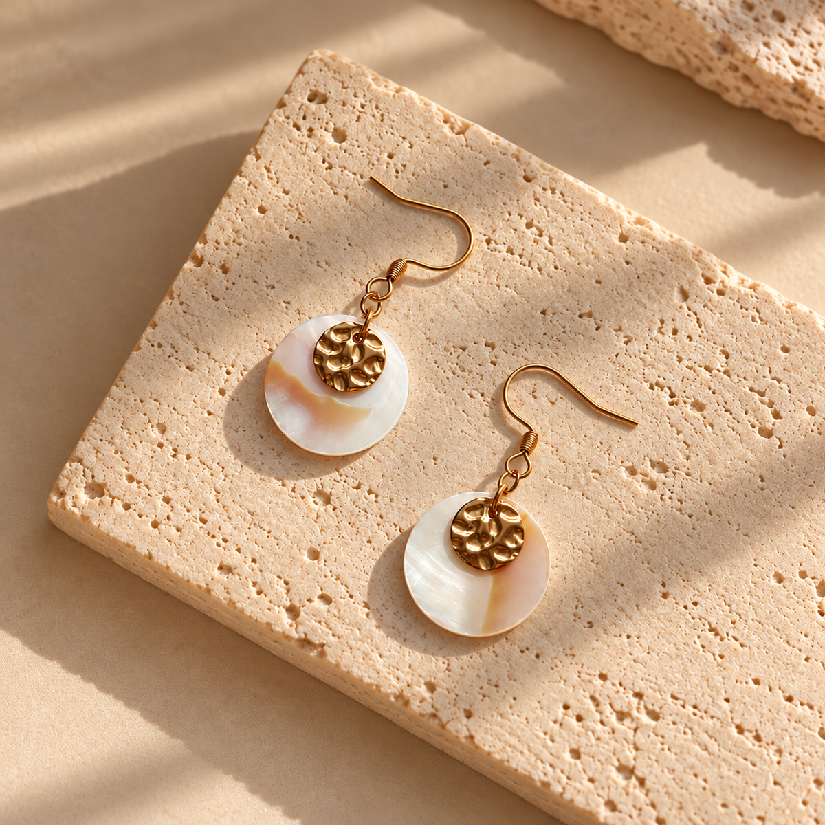 Mother of Pearl Drop Earrings