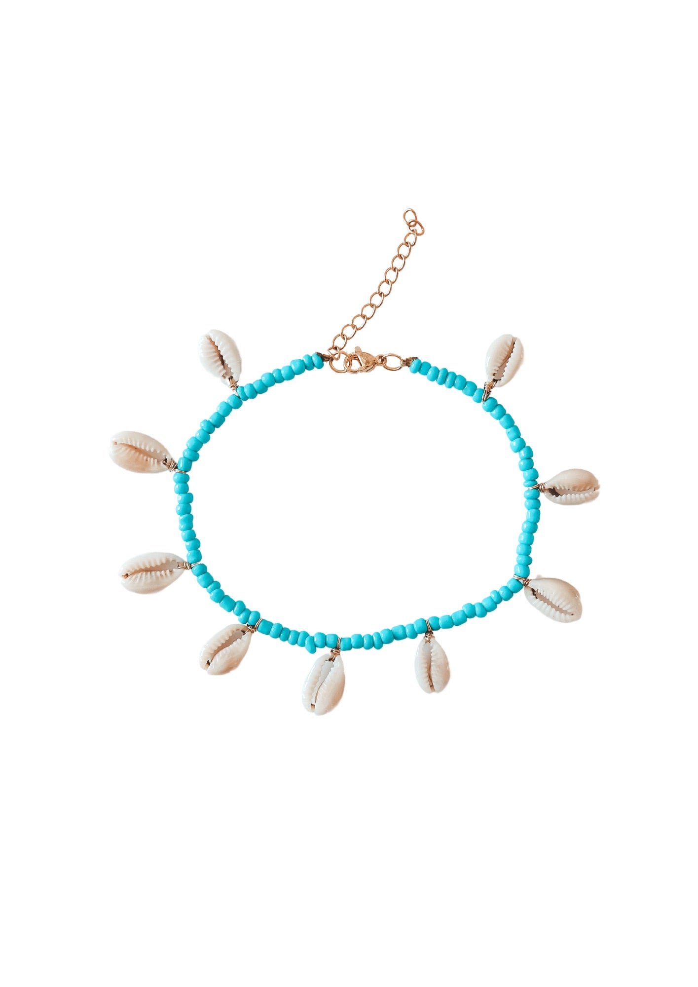 Ombak Shell Anklet, Boho Anklet