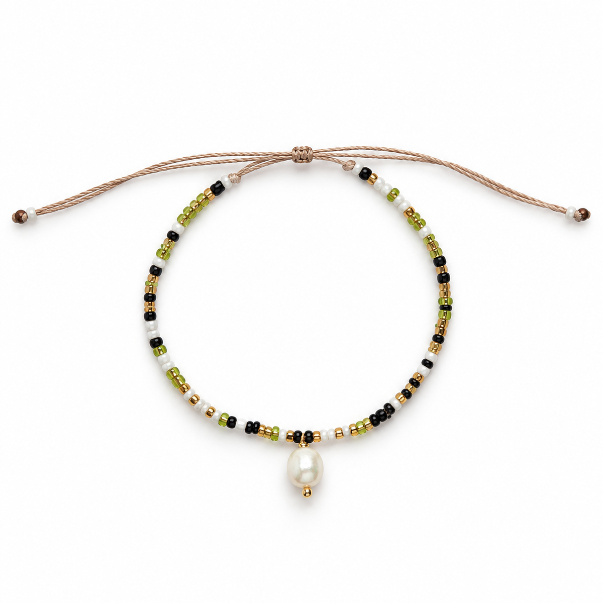 Medewi Pearl Beaded Bracelet
