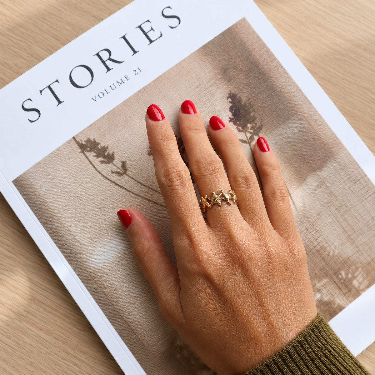 Marina Starfish Ring