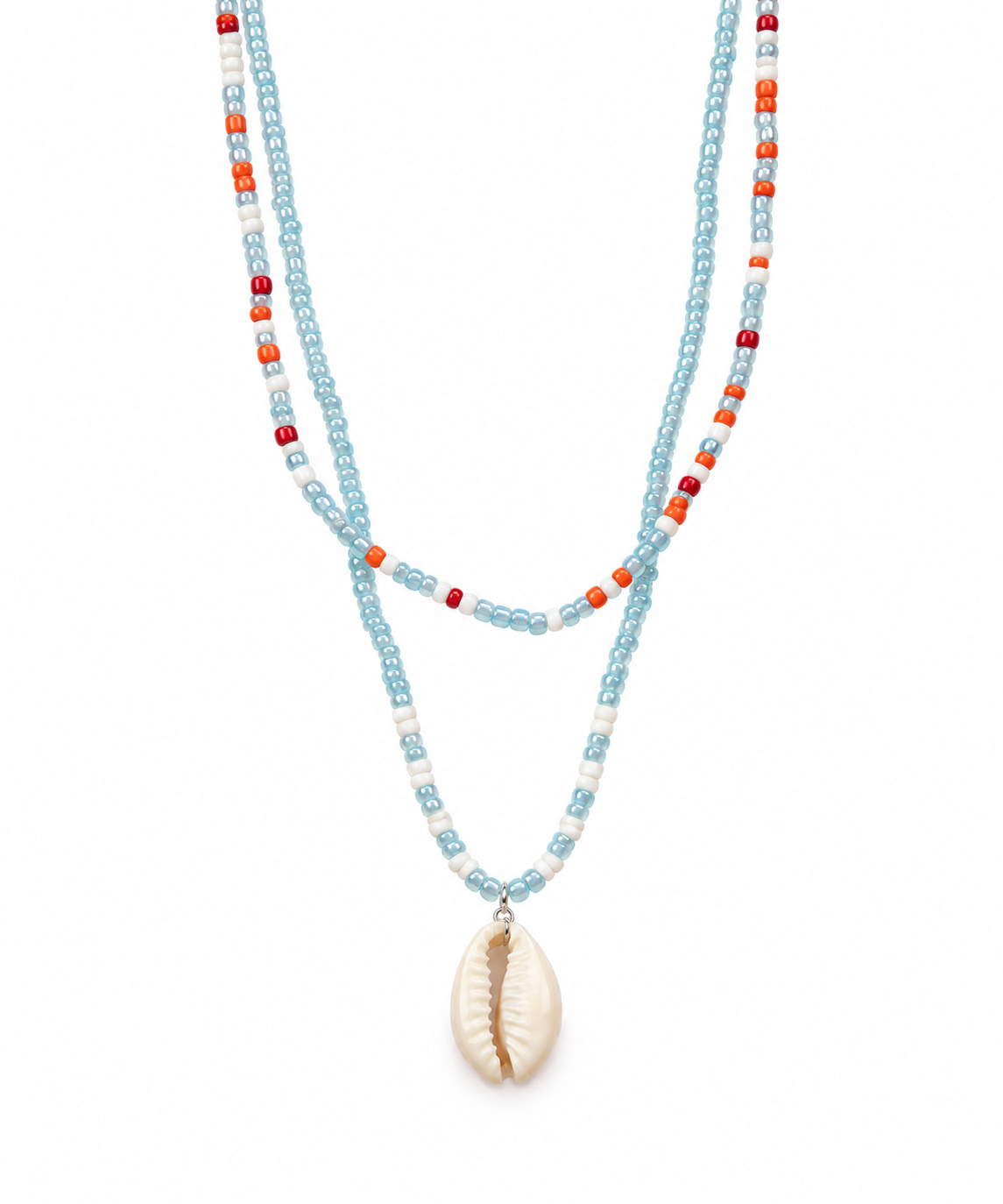 Papuma Shell Bead Necklace