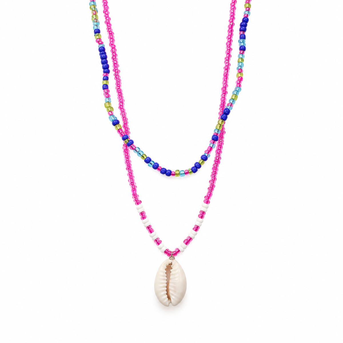 Papuma Shell Bead Necklace