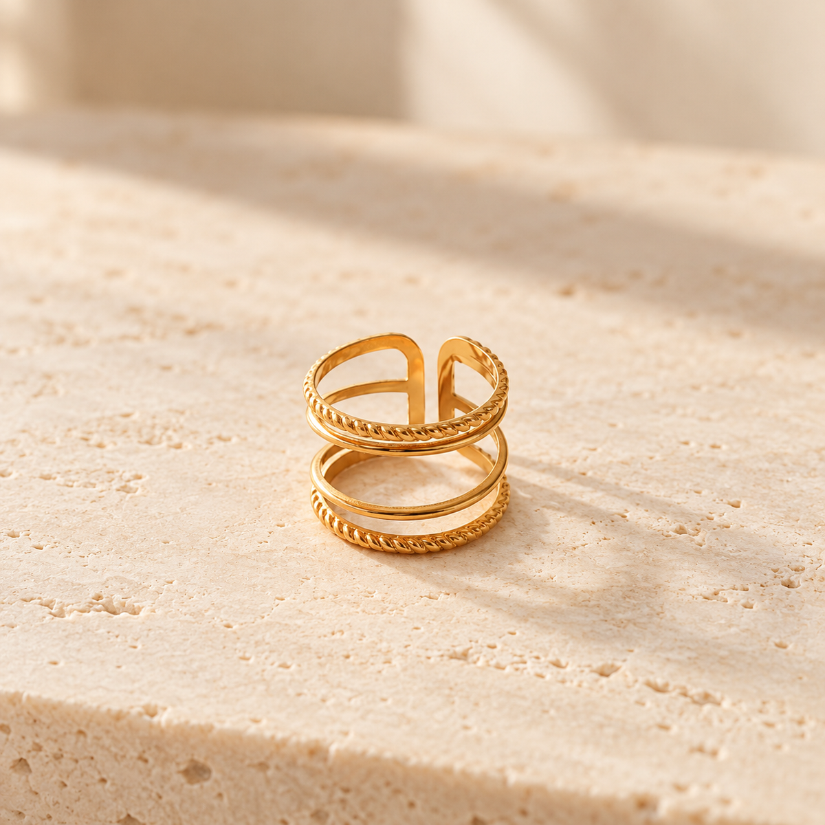 Solene Gold Ring