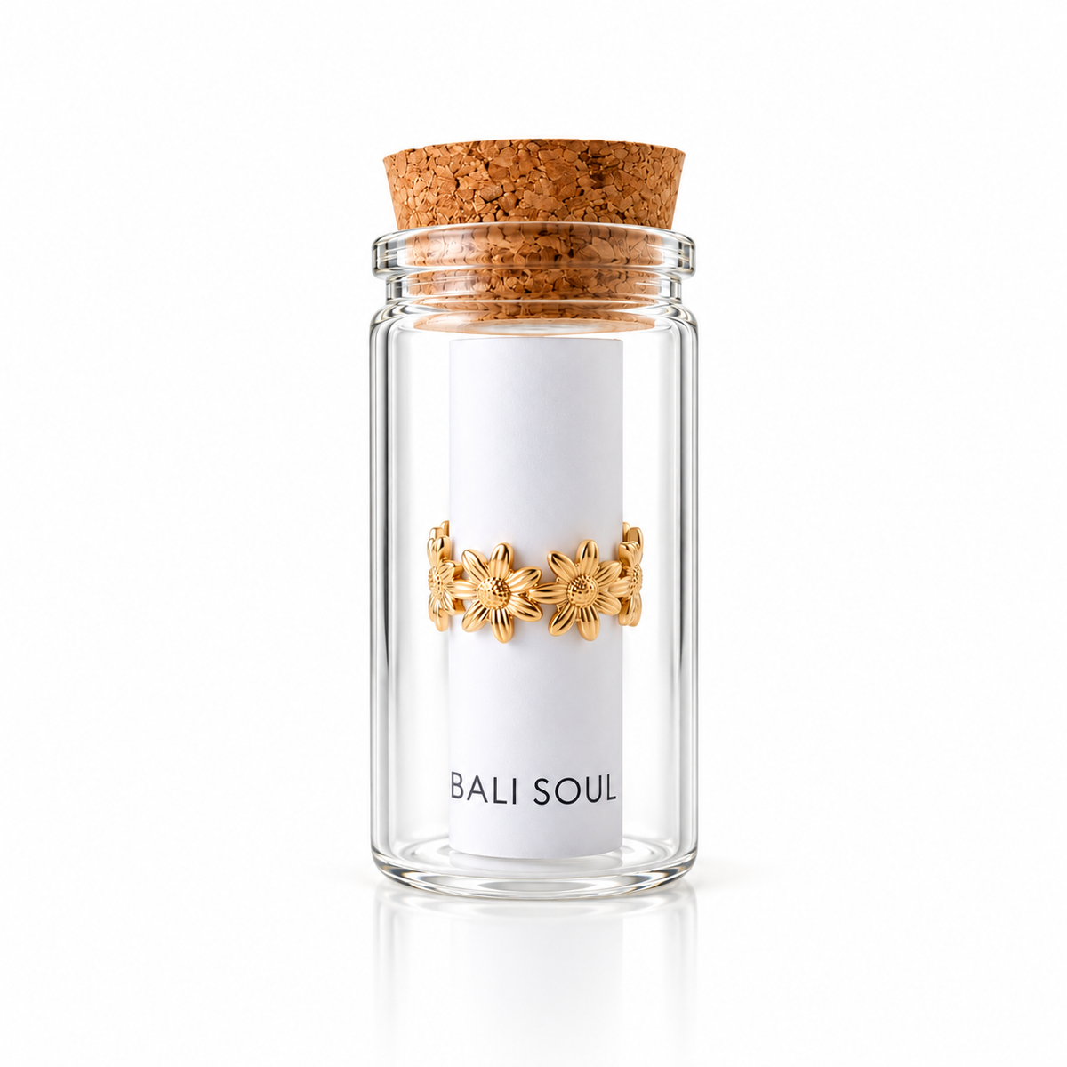 Gold Daisy Flower Ring