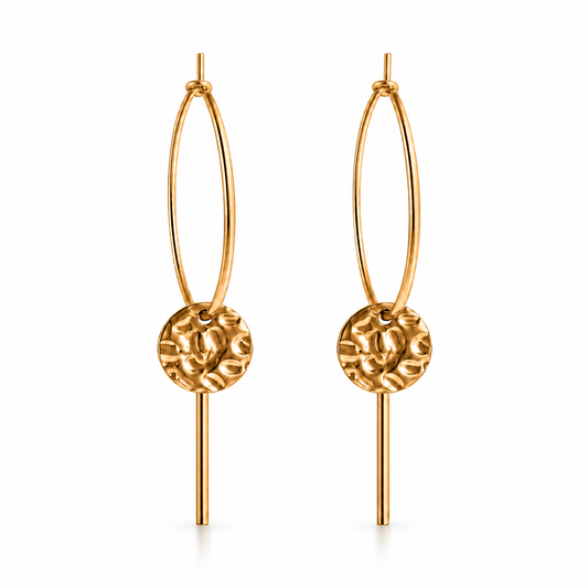 Aurelia Gold Dangle Earrings