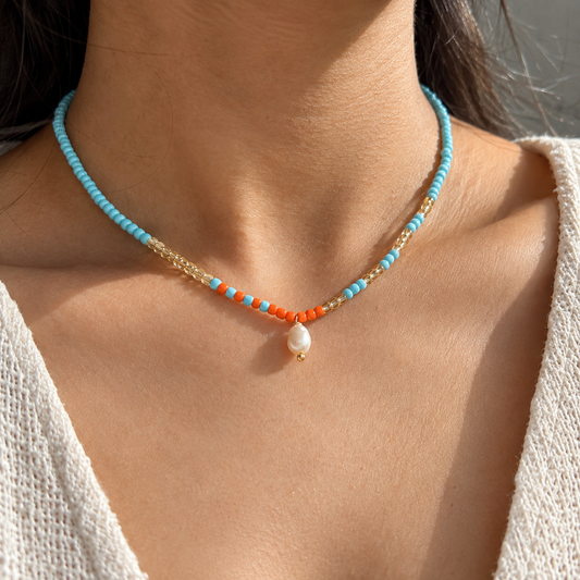 Gili Pearl Bead Necklace