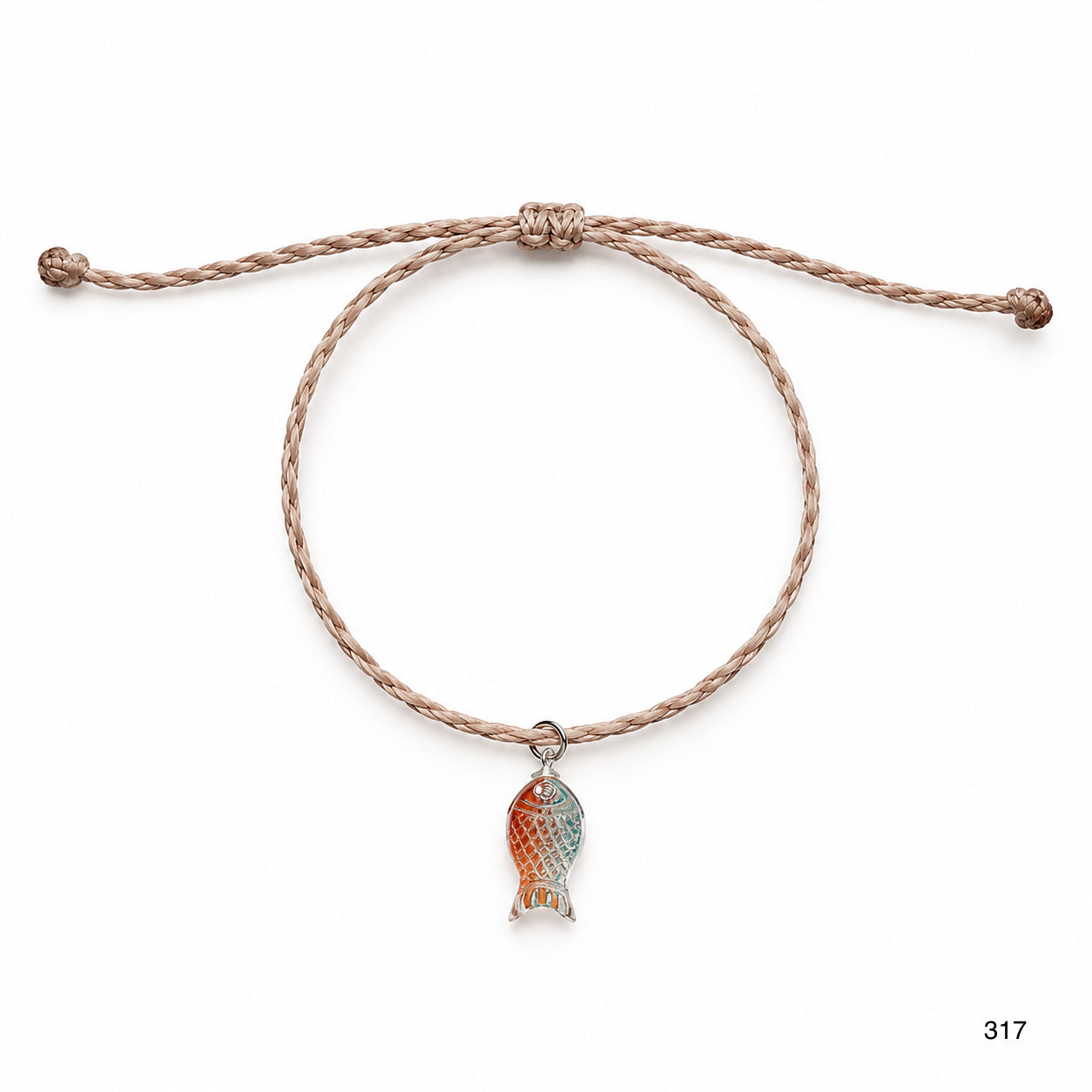 Pebble Coast Fish Anklet