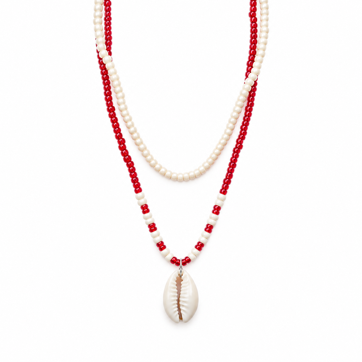 Papuma Shell Bead Necklace