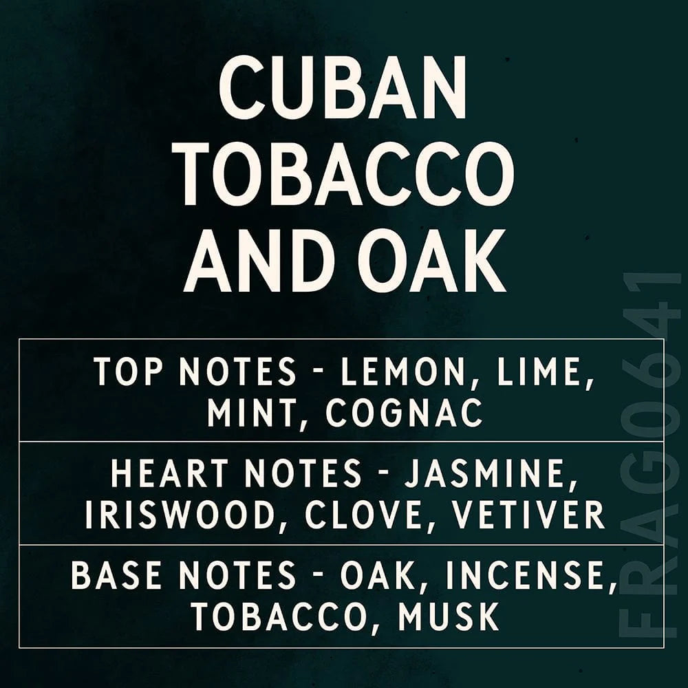 Cuban Tobacco and Oak Scented Soy Wax Candle