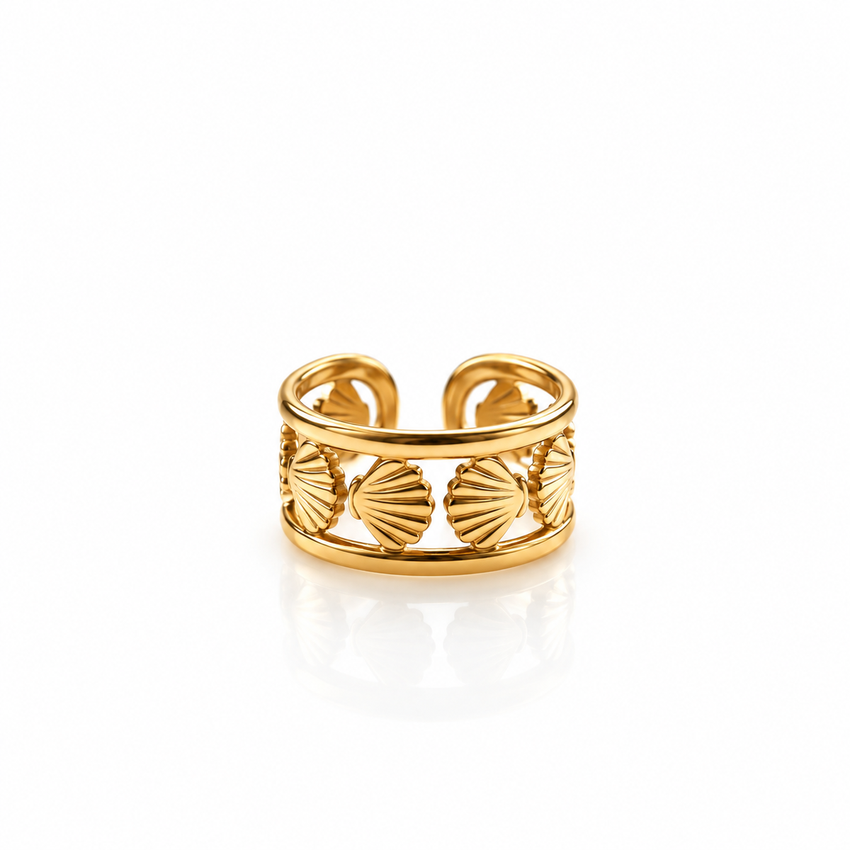 Santorini Shell Ring