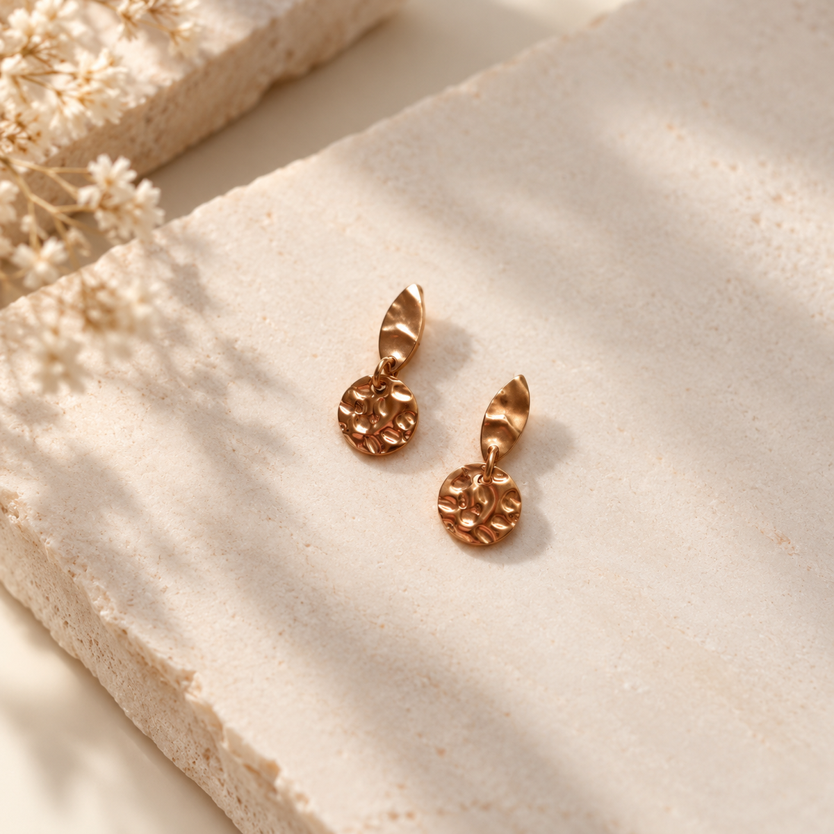 Solara Gold Drop Earrings