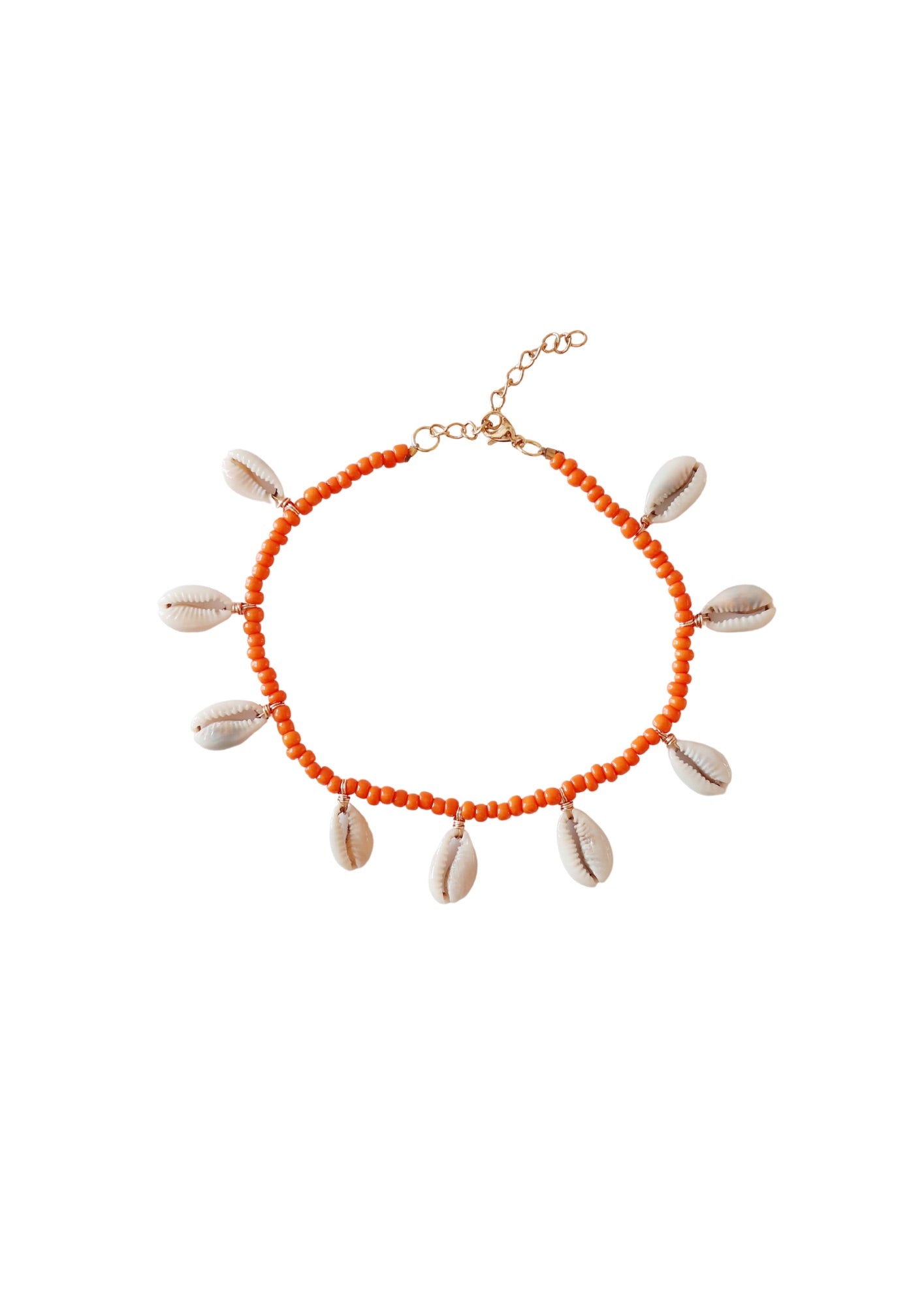 Ombak Shell Anklet, Boho Anklet