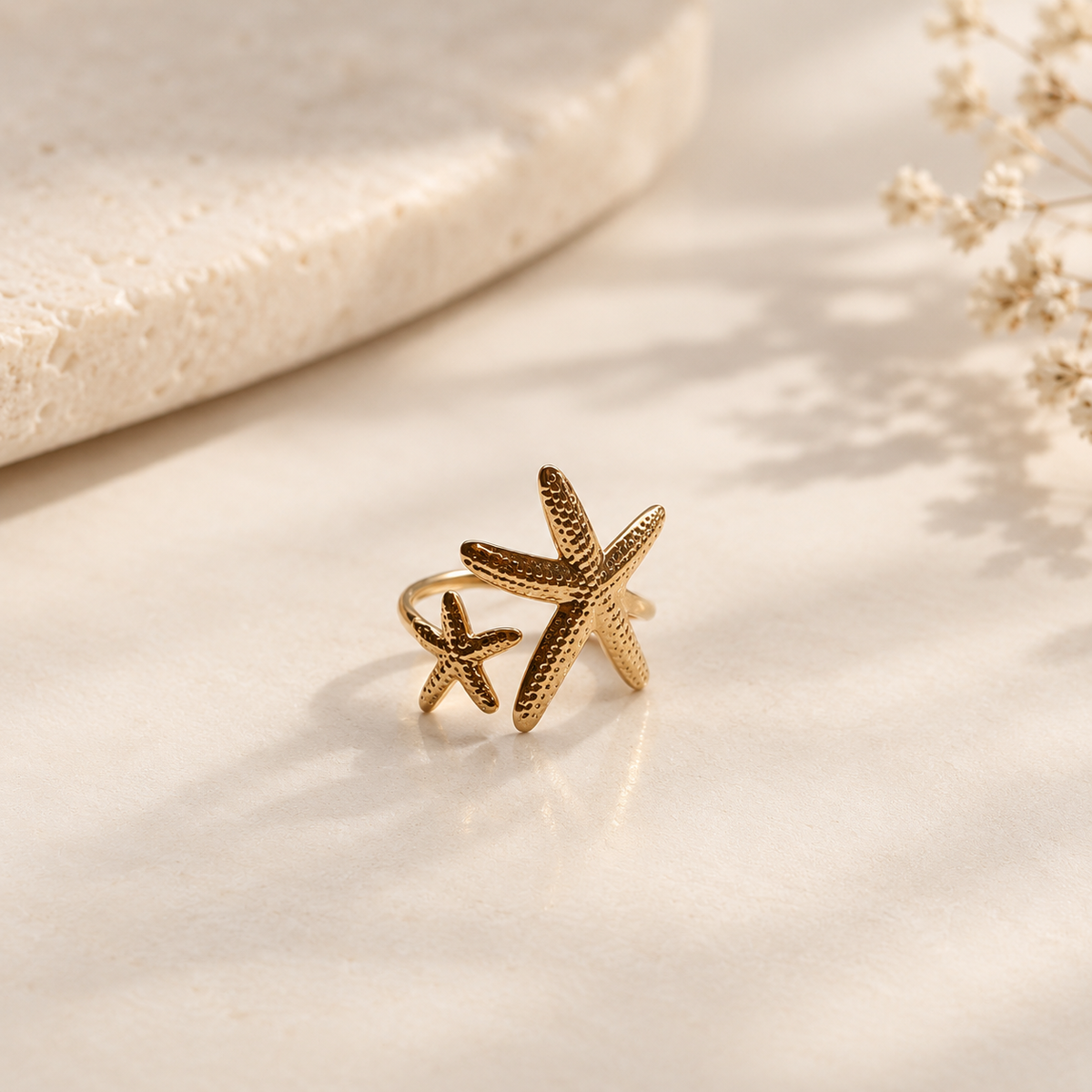 Solara Starfish Ring