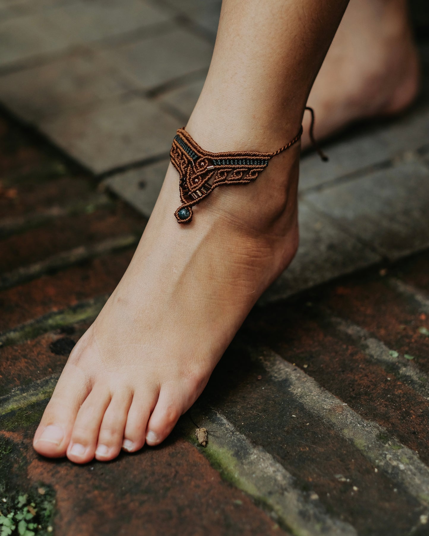 Tibet Macrame Anklet