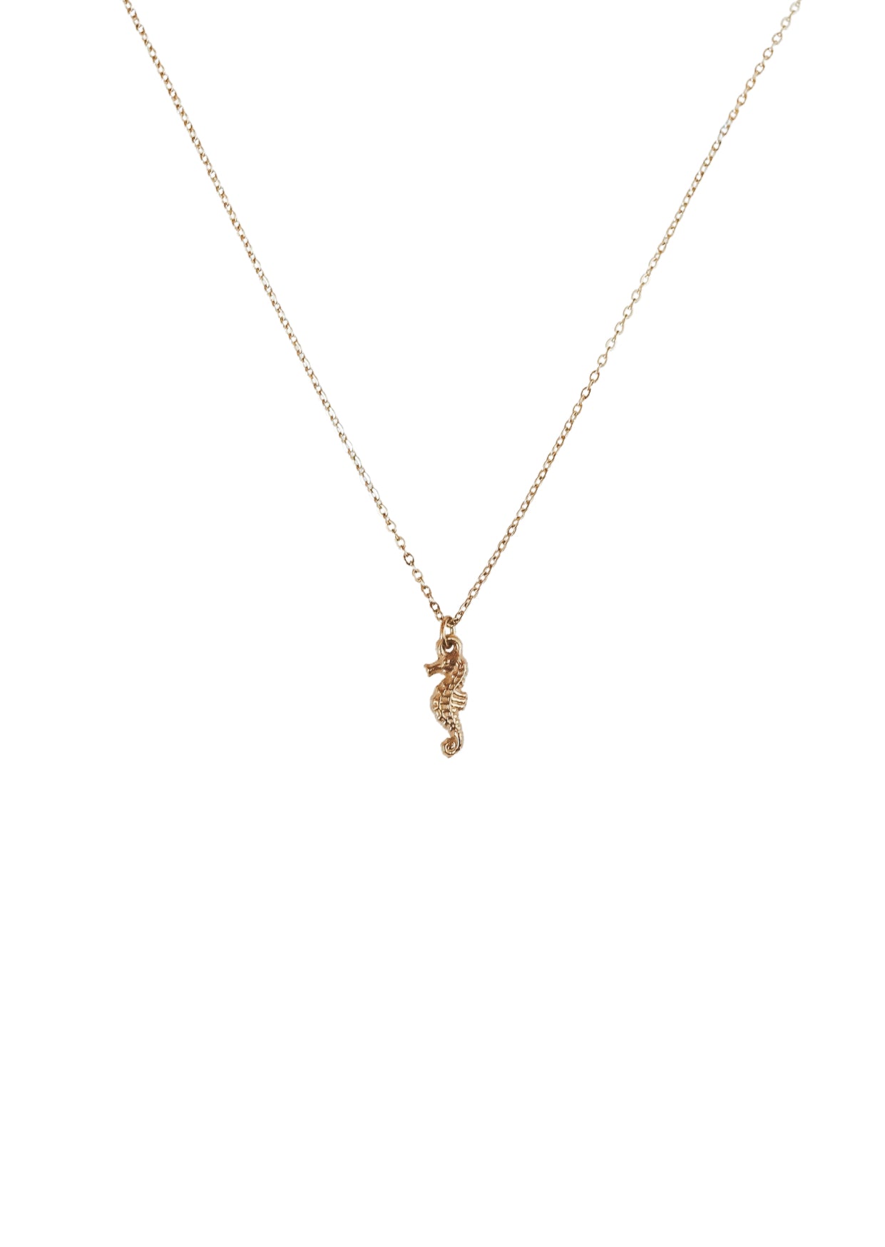 Seahorse Gold Necklace