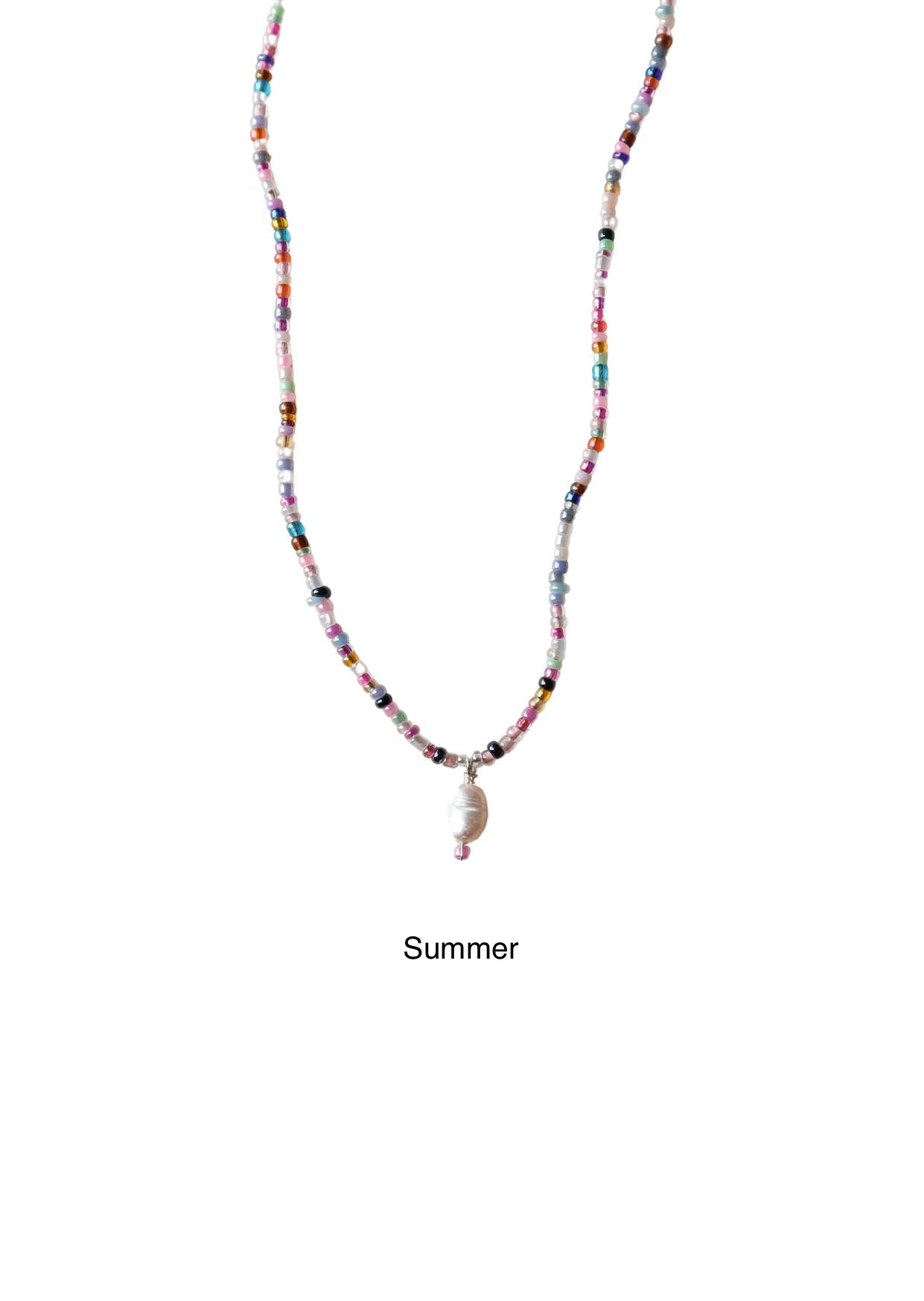 Medewi Pearl Beaded Necklace