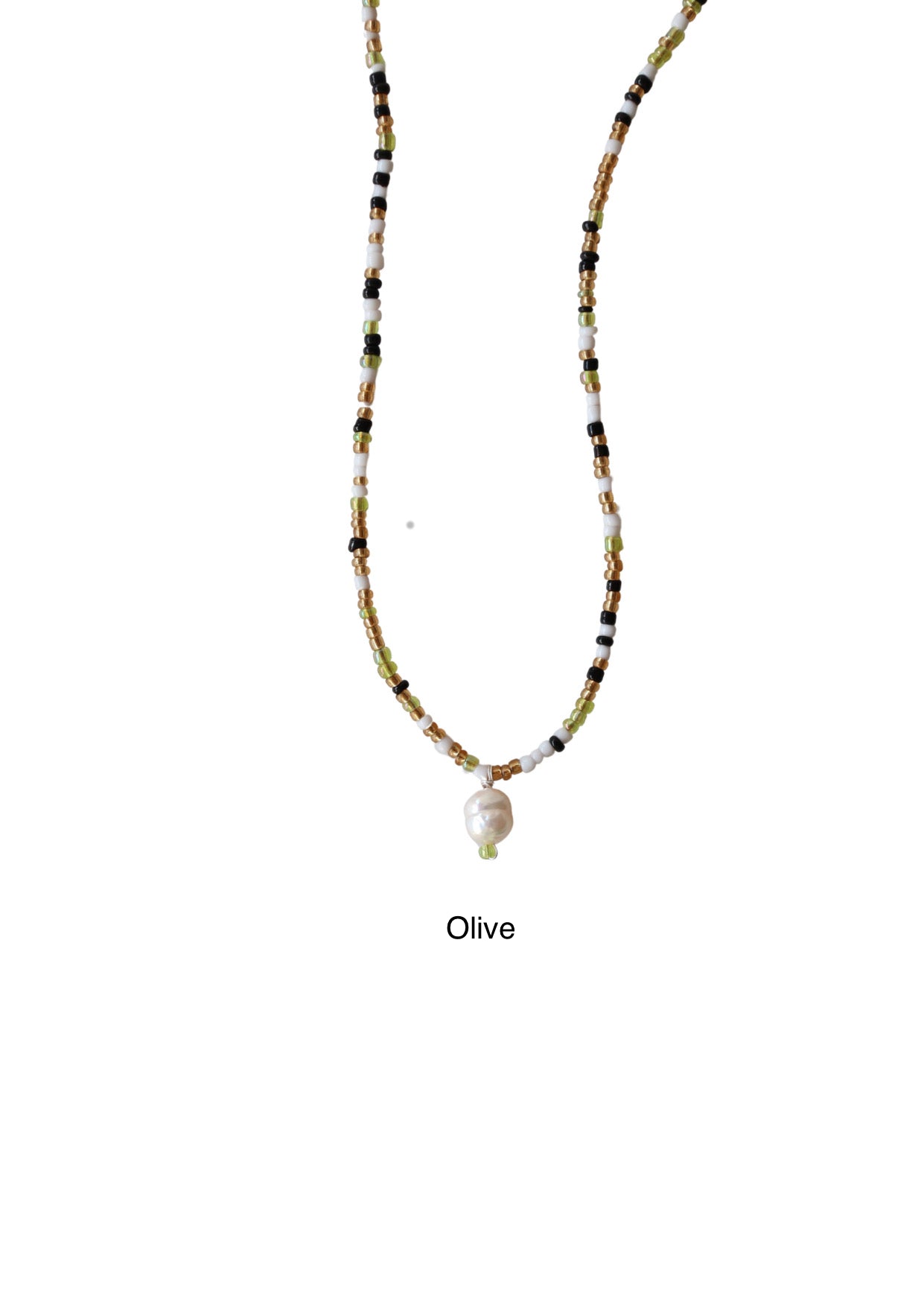 Medewi Pearl Beaded Necklace