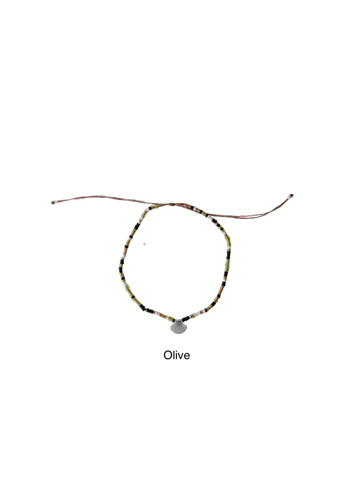 Crystal Bay Shell Anklet