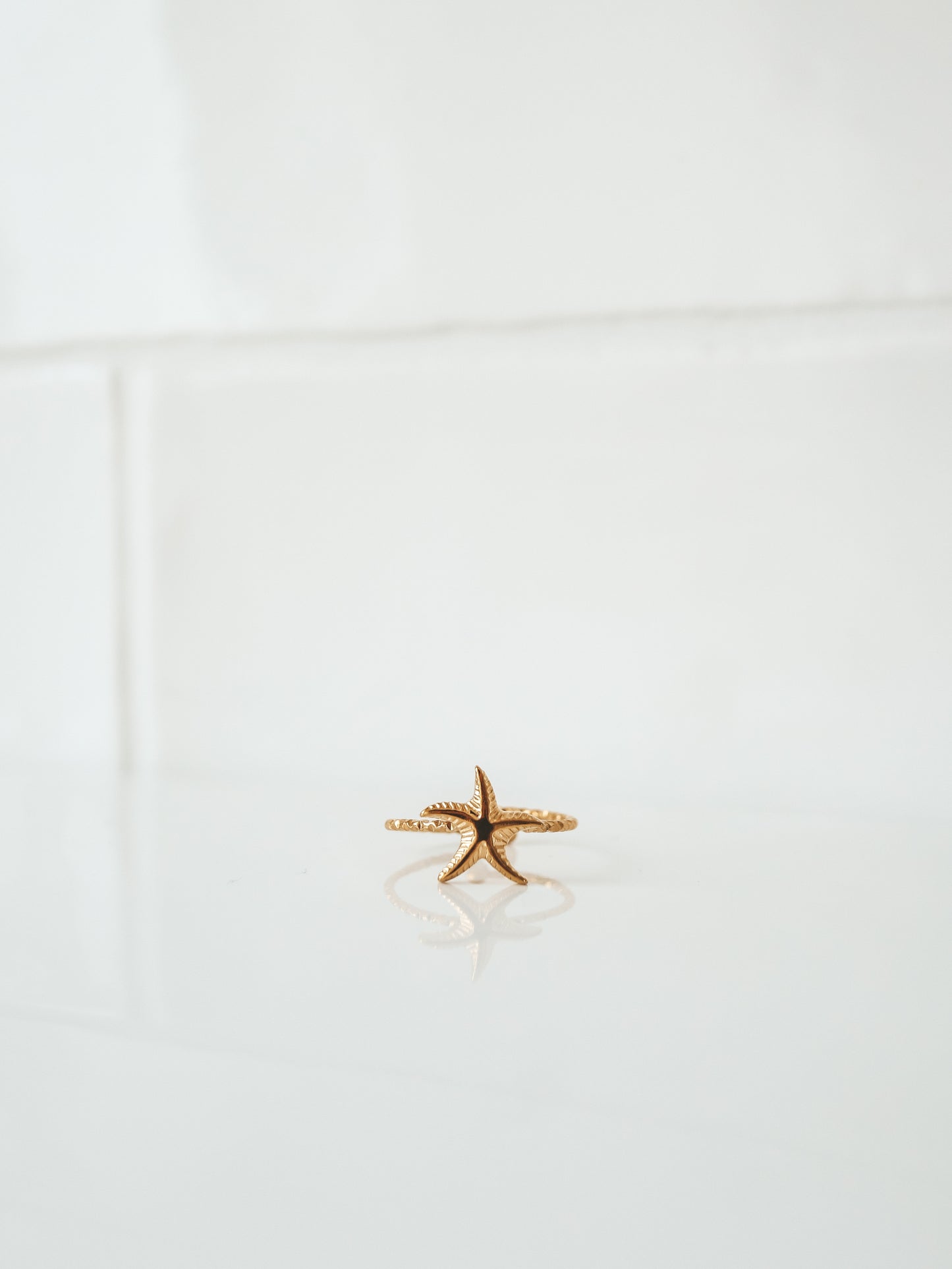 Starfish Gold Ring