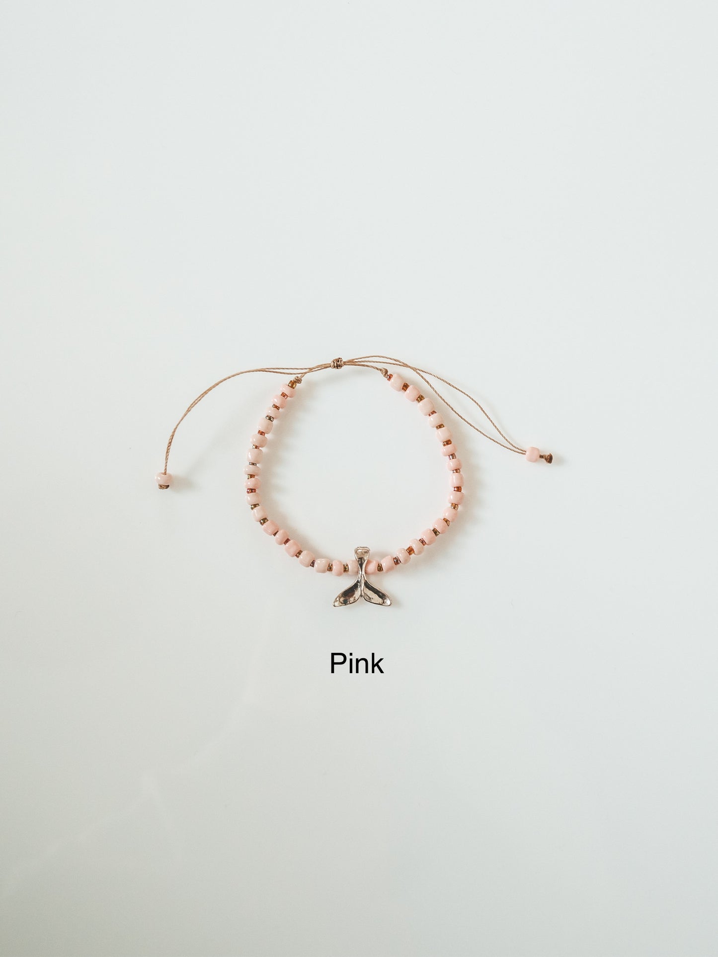 Paus Whale Tail Beaded Anklet
