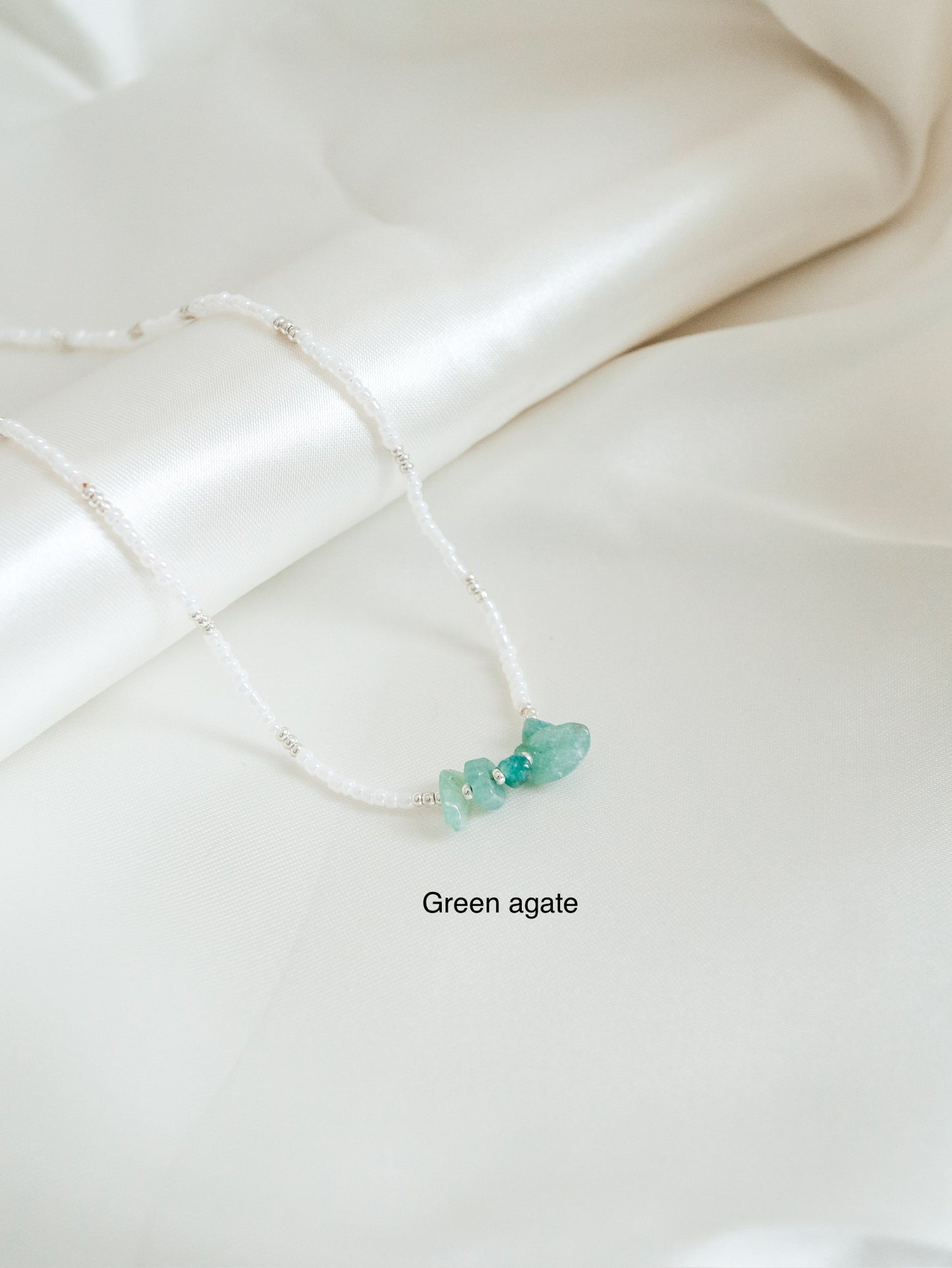 Papuma Natural Gemstone Beaded Necklace