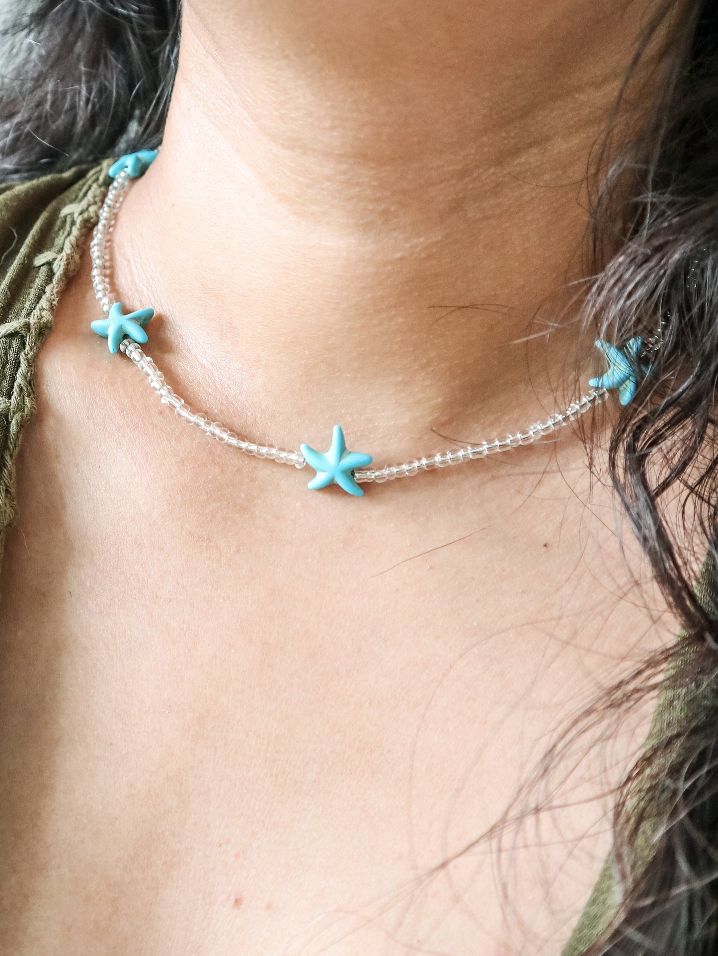 Nangas Star Fish Beaded Necklace