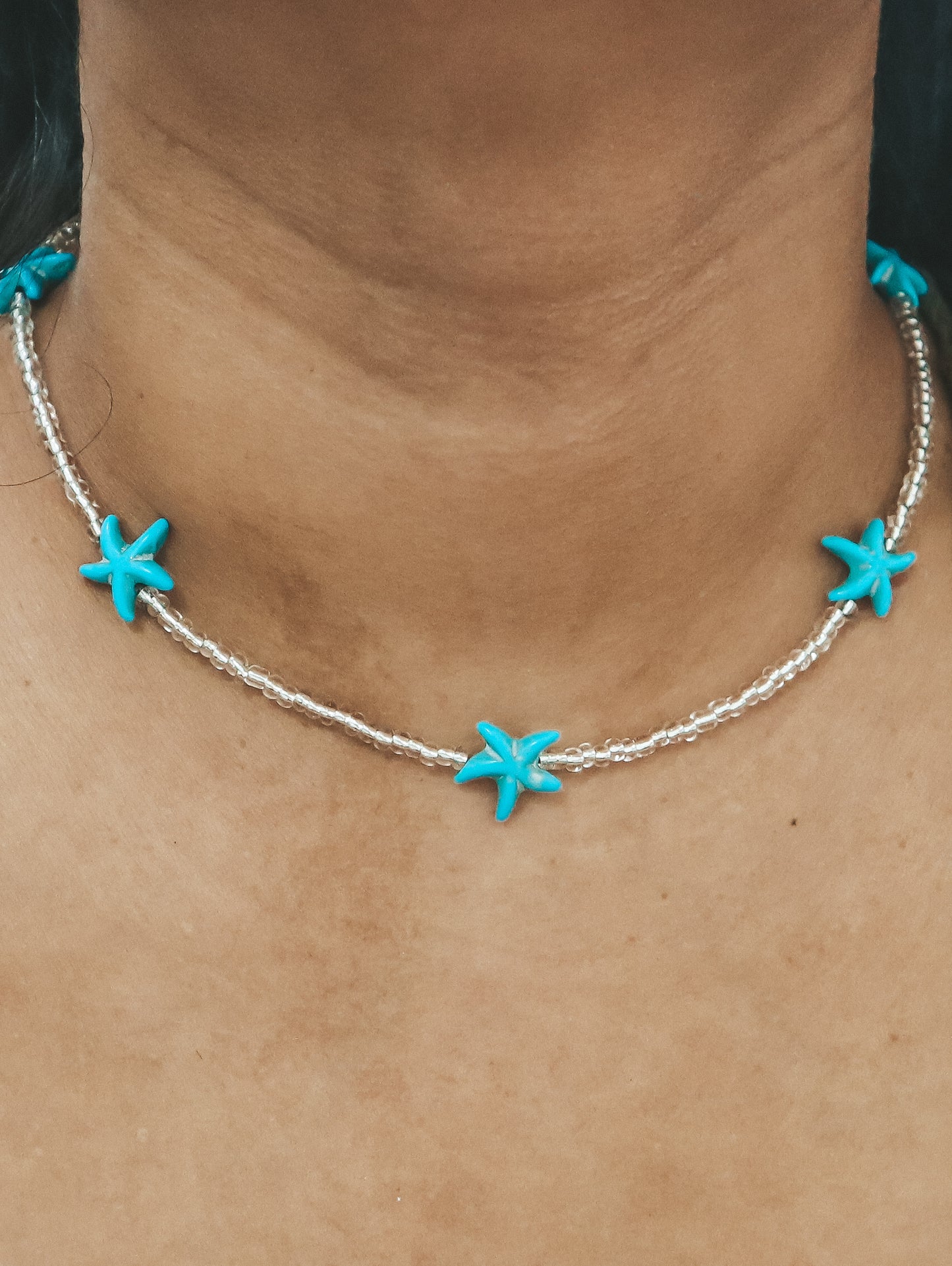 Nangas Star Fish Beaded Necklace